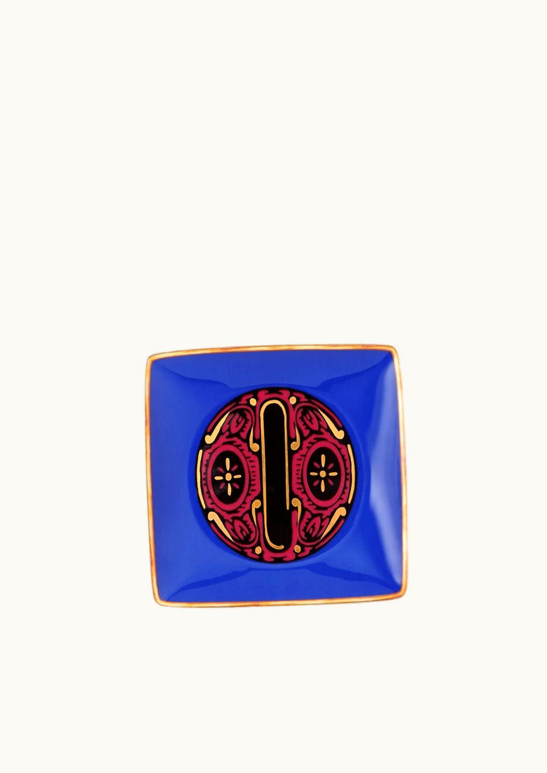 Versace Versace Alphabet O Square Plate 12cm Print