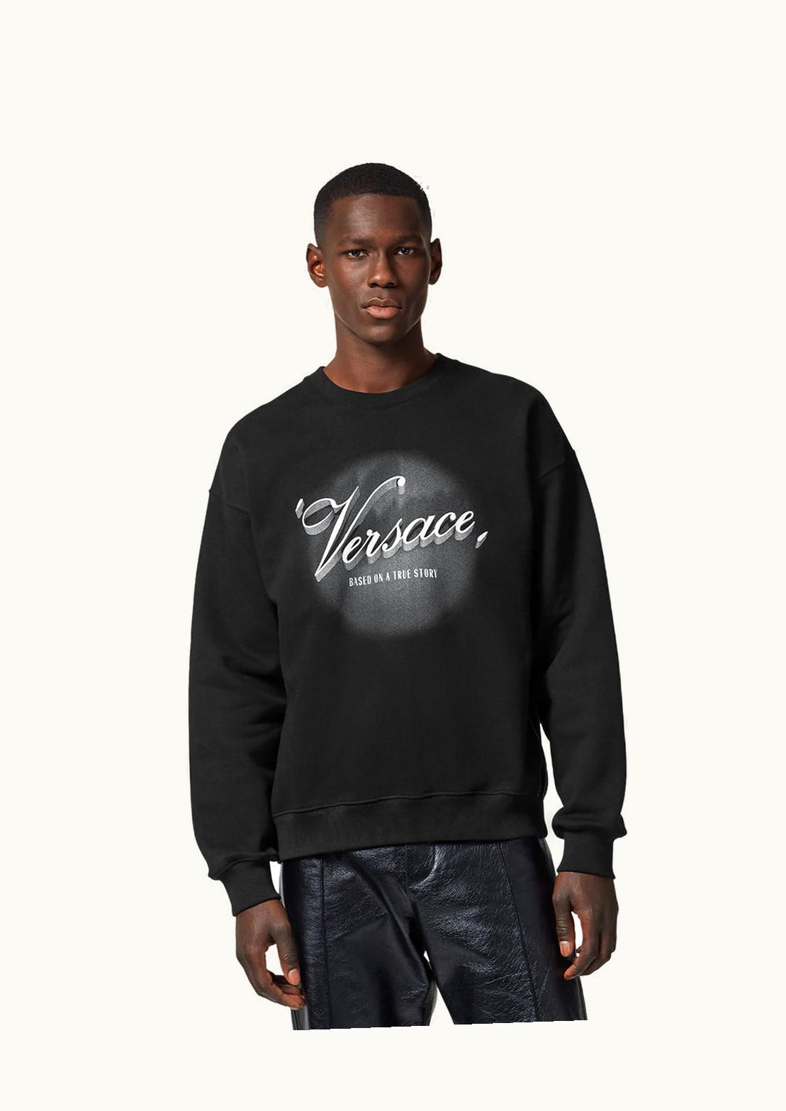 Versace Versace Film Titles Sweatshirt Black