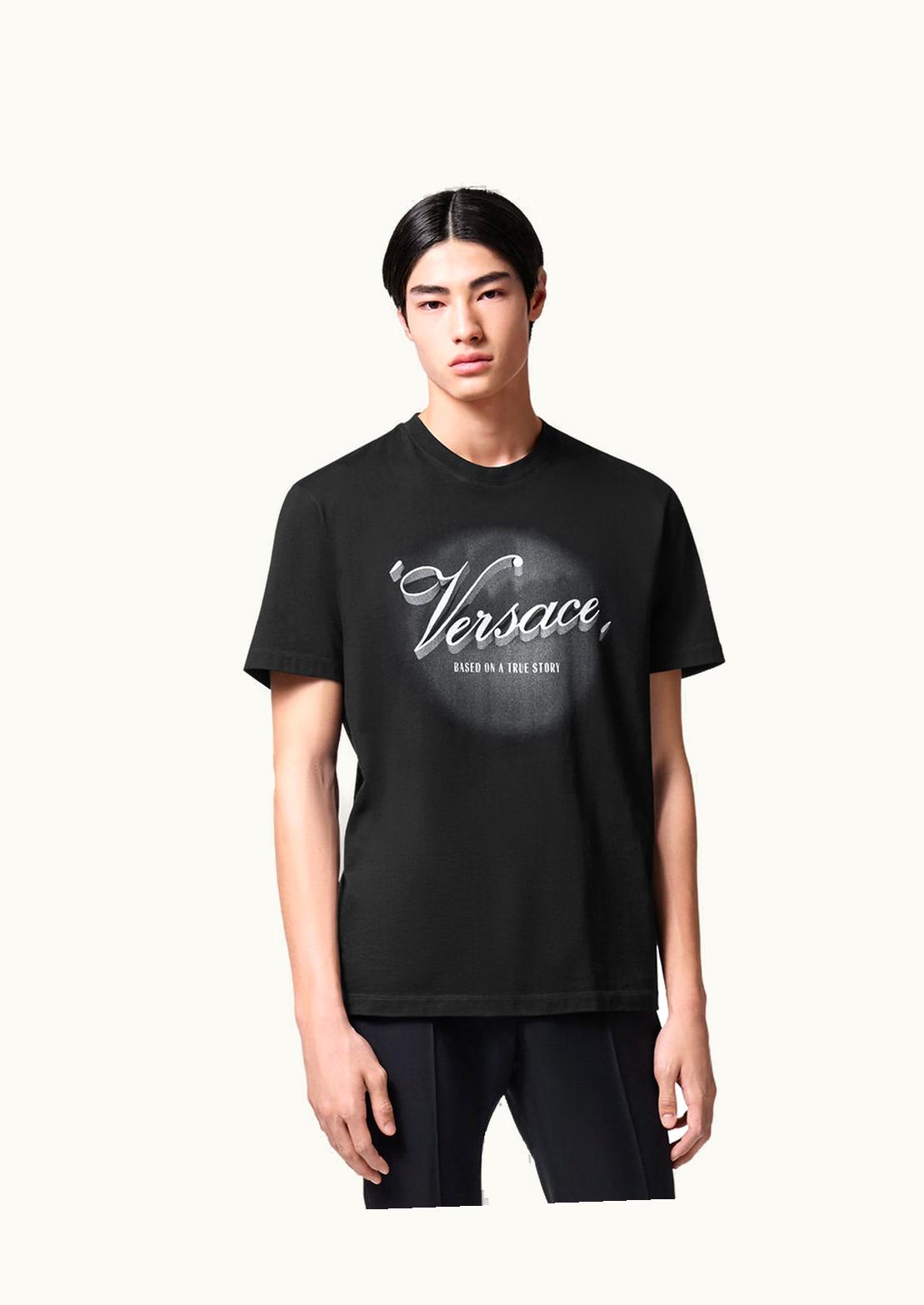 Versace Versace Film Titles T-Shirt Black