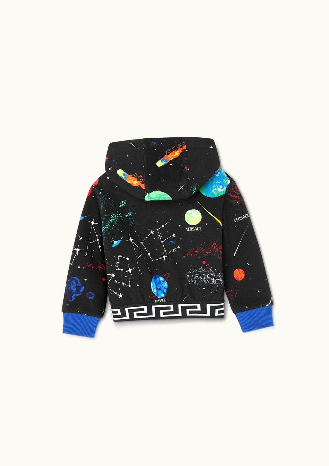 Versace Versace Galaxy Baby Hoodie Print