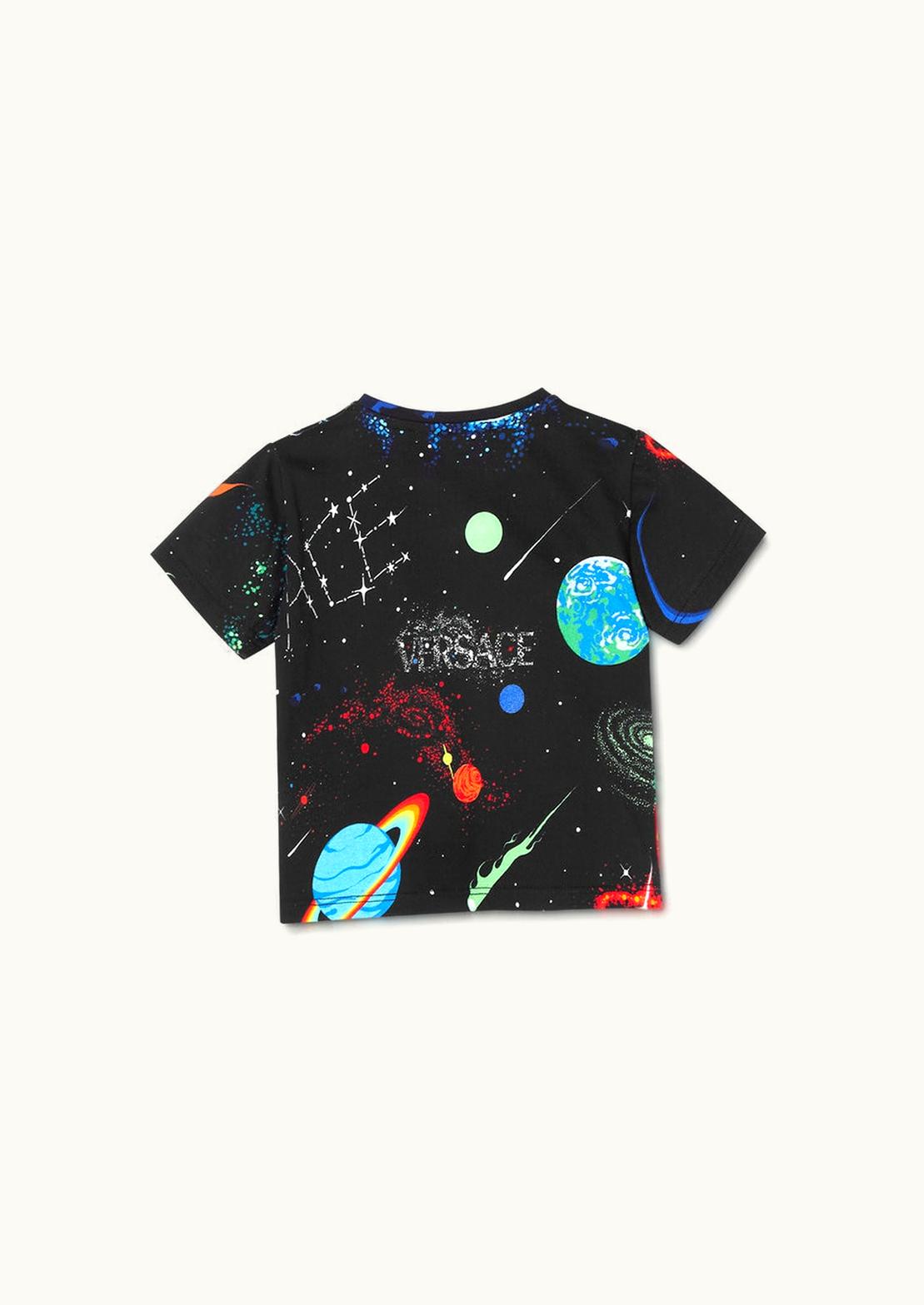 Versace Versace Galaxy Baby T-Shirt Print