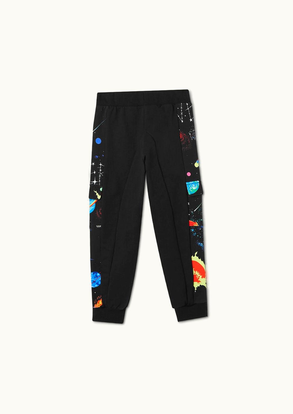 Versace Versace Galaxy Kids Sweatpants Multicolor
