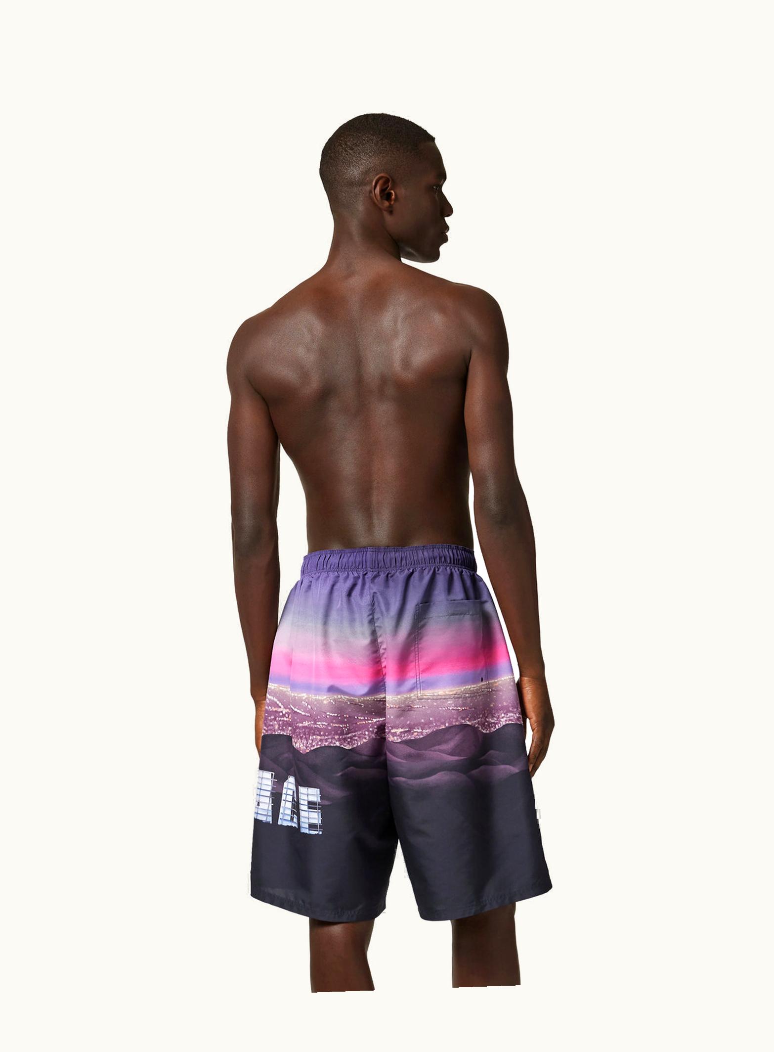 Versace Versace Hills Long Boardshorts Print