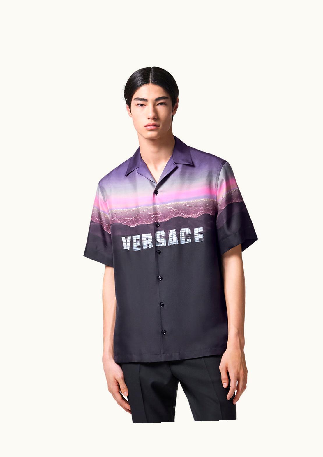 Versace Versace Hills Silk Shirt Print