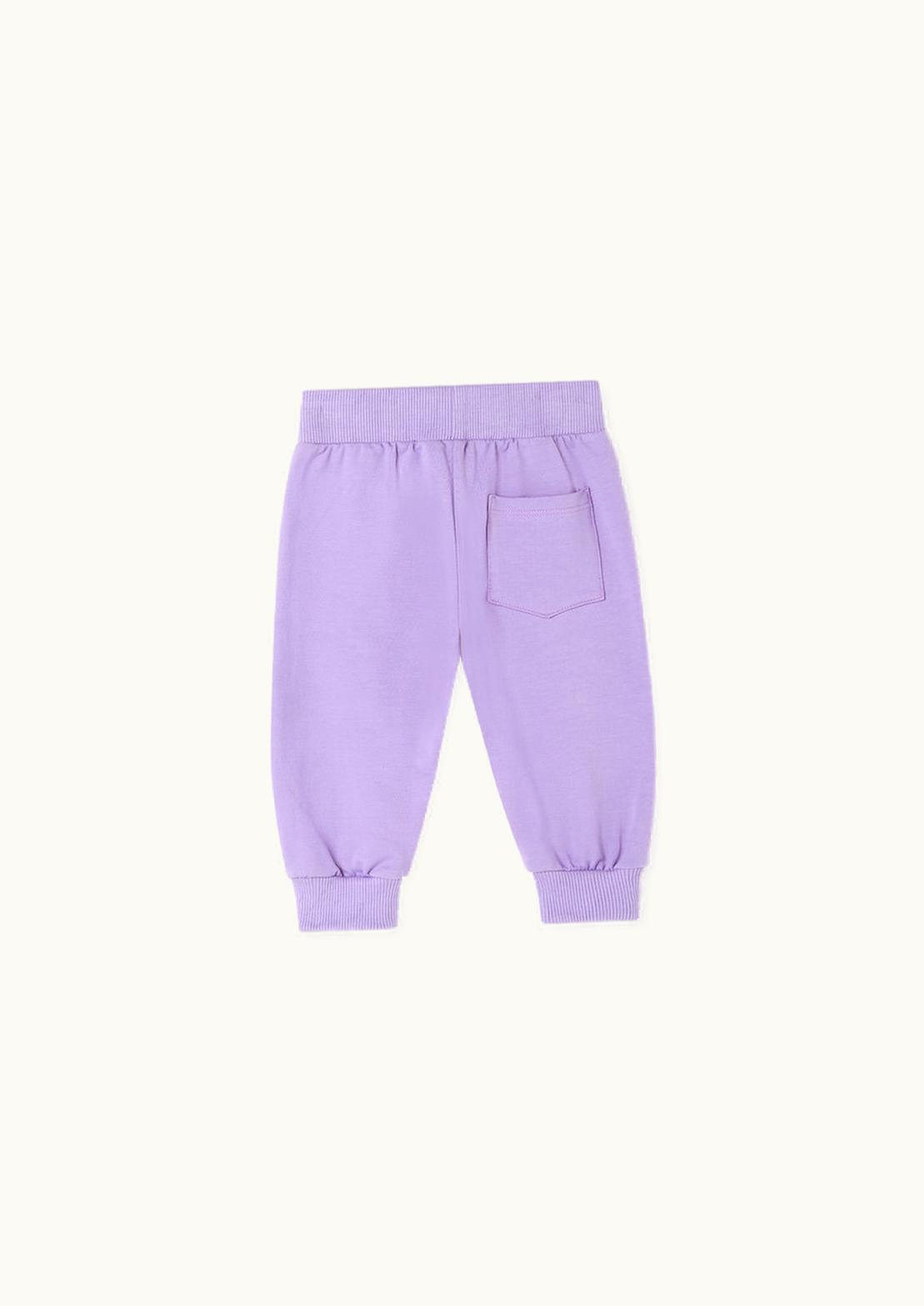 Versace Versace Logo Baby Sweatpants Purple