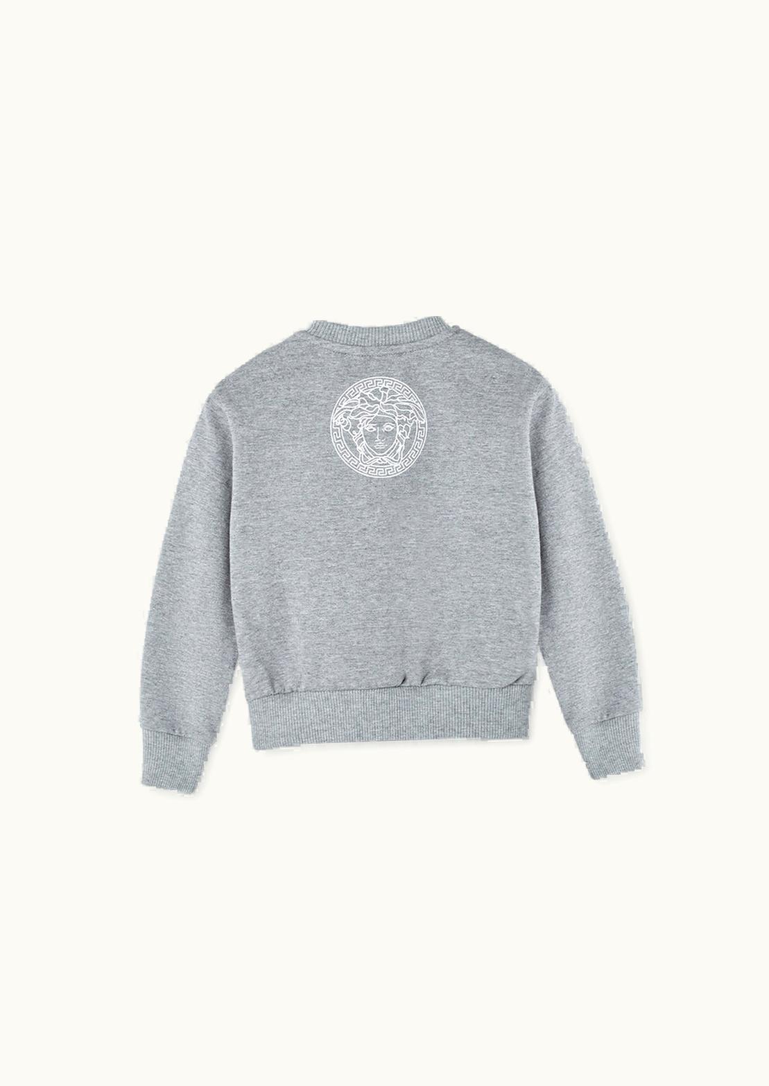 Versace Versace Logo Baby Sweatshirt Gray
