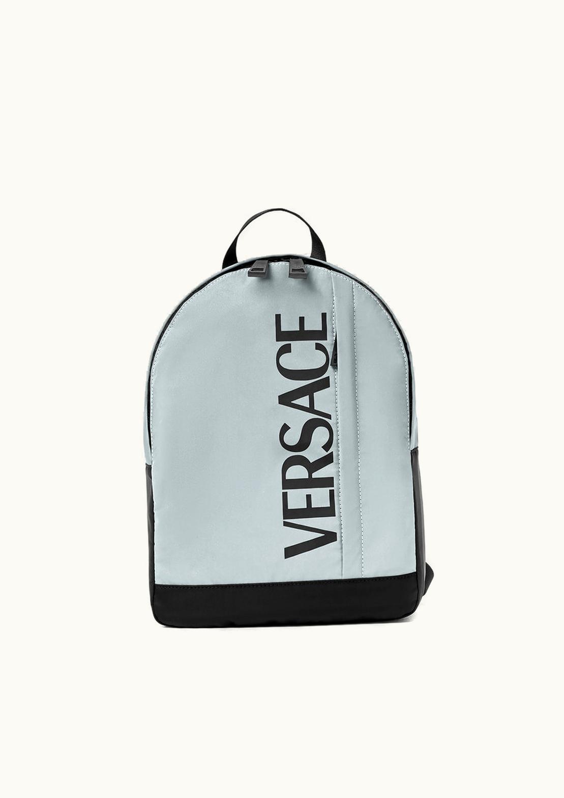 Versace Versace Logo Kids Backpack Gray