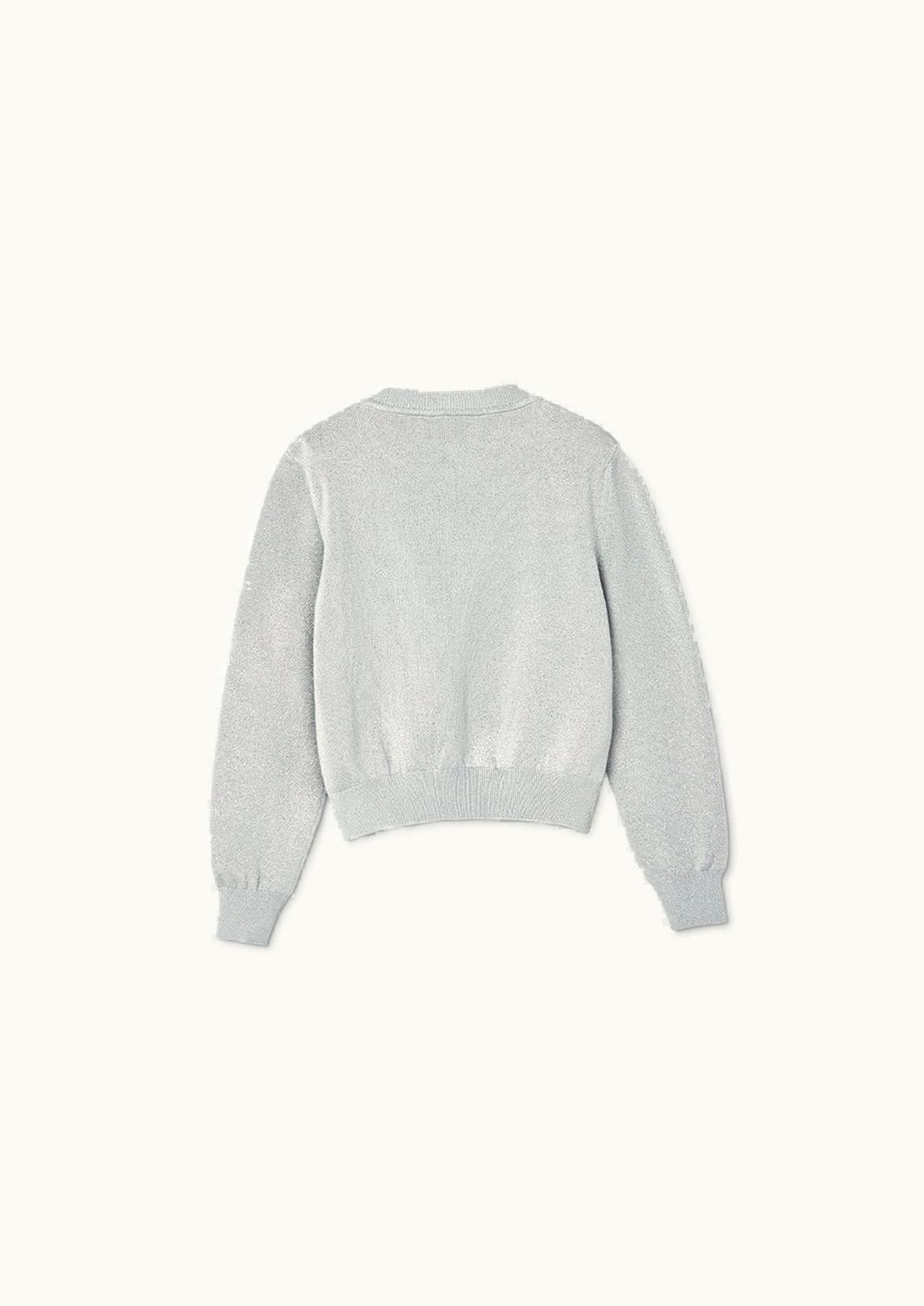 Versace Versace Logo Kids Jumper Gray