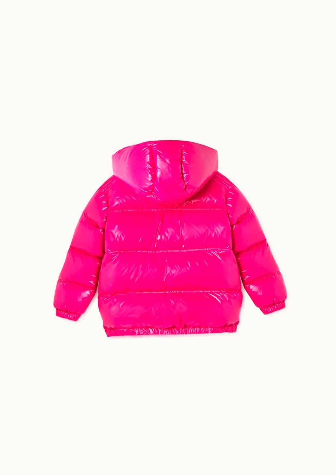 Versace Versace Logo Kids Puffer Jacket Pink