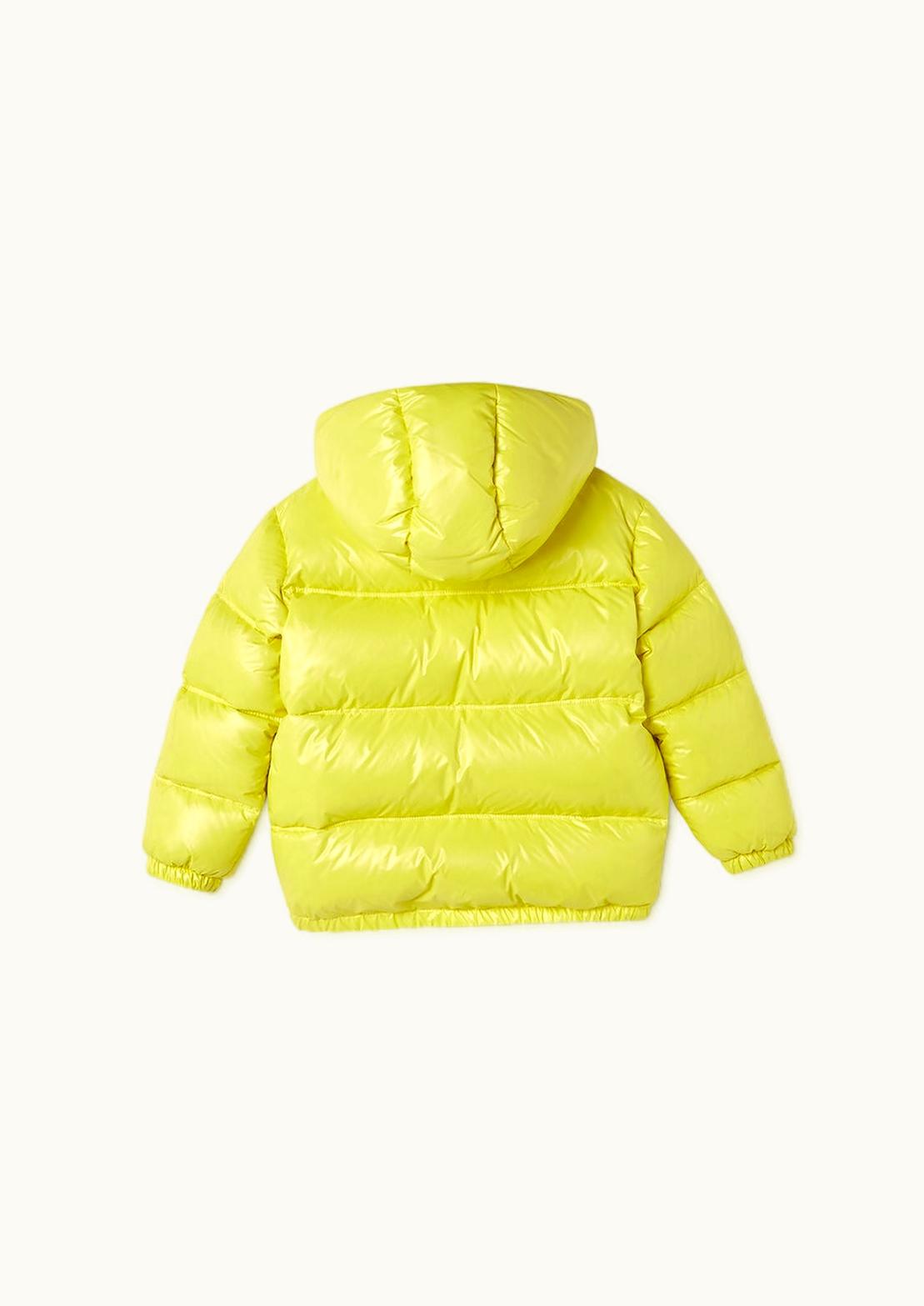 Versace Versace Logo Kids Puffer Jacket Yellow