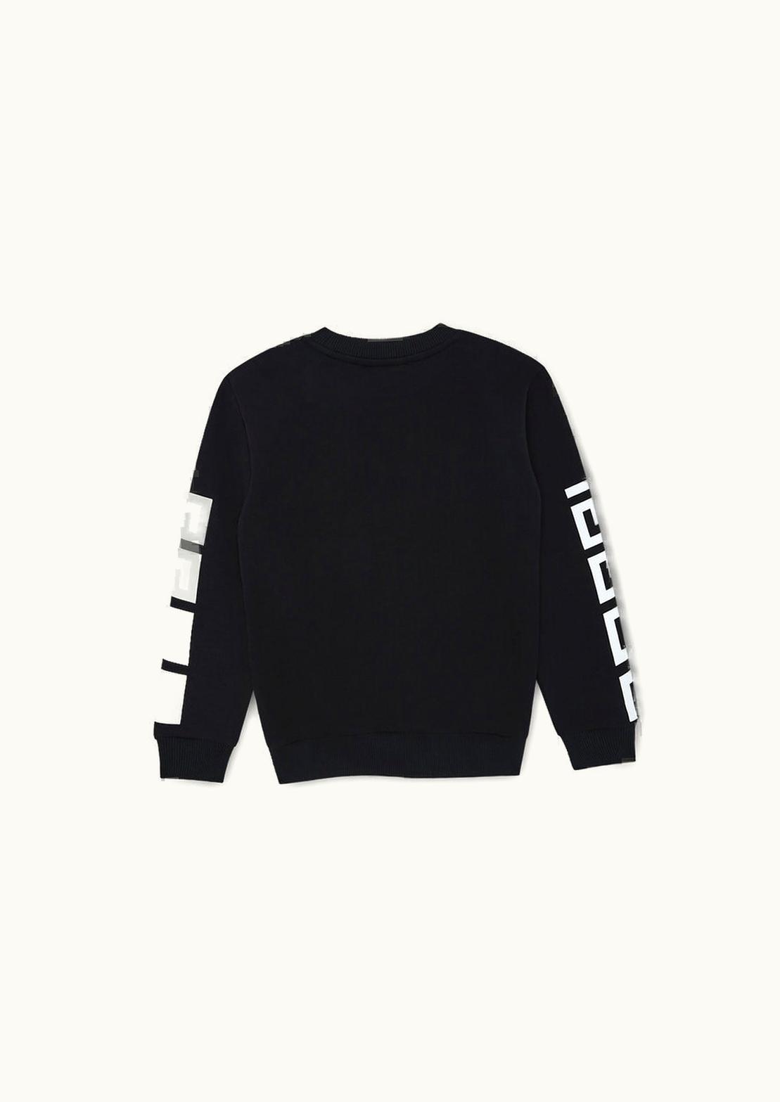 Versace Versace Logo Kids Sweatshirt Black