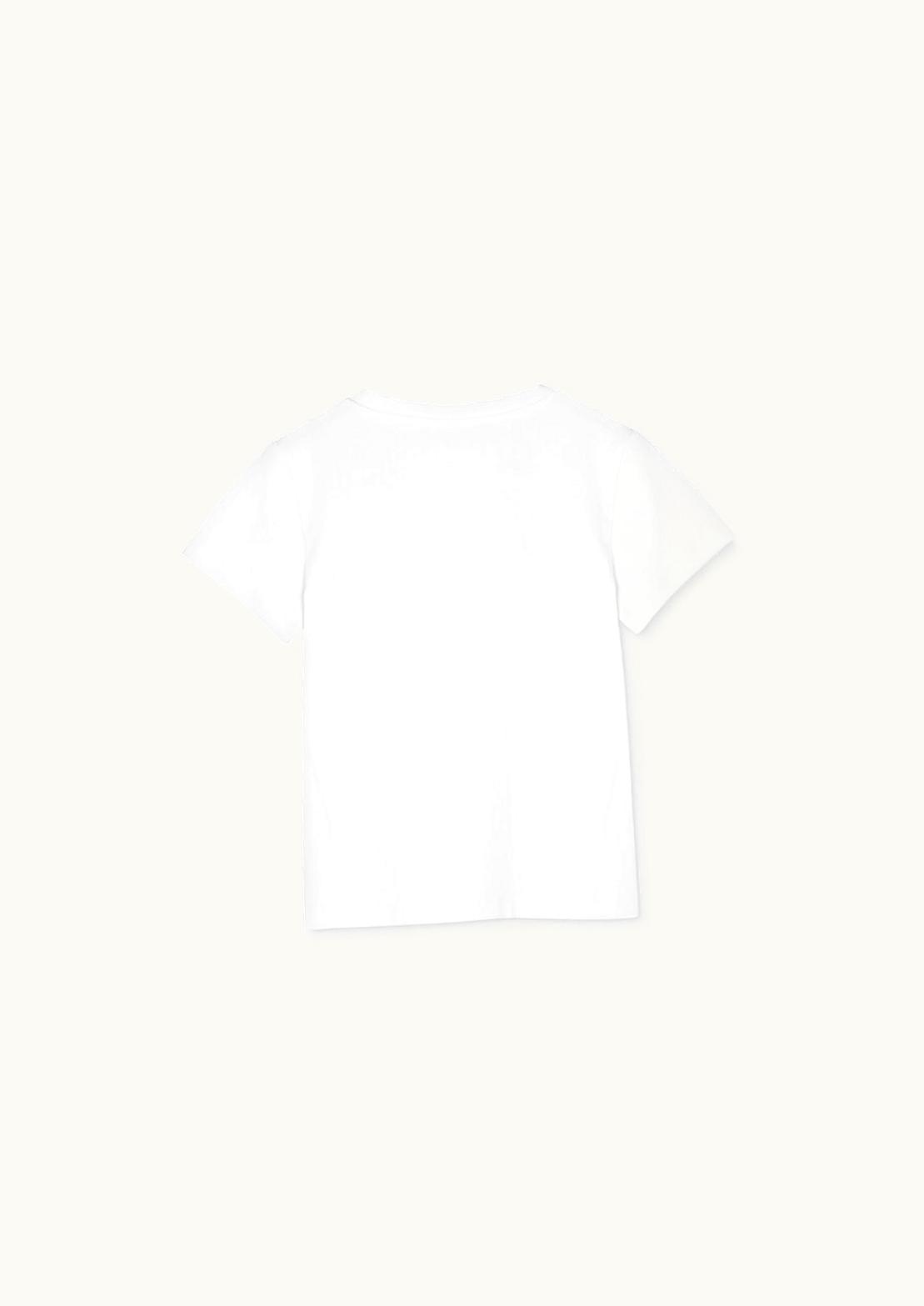 Versace Versace Logo Stars Kids T-Shirt White, Cotton Jersey, Shimmering Soft-Touch Stars