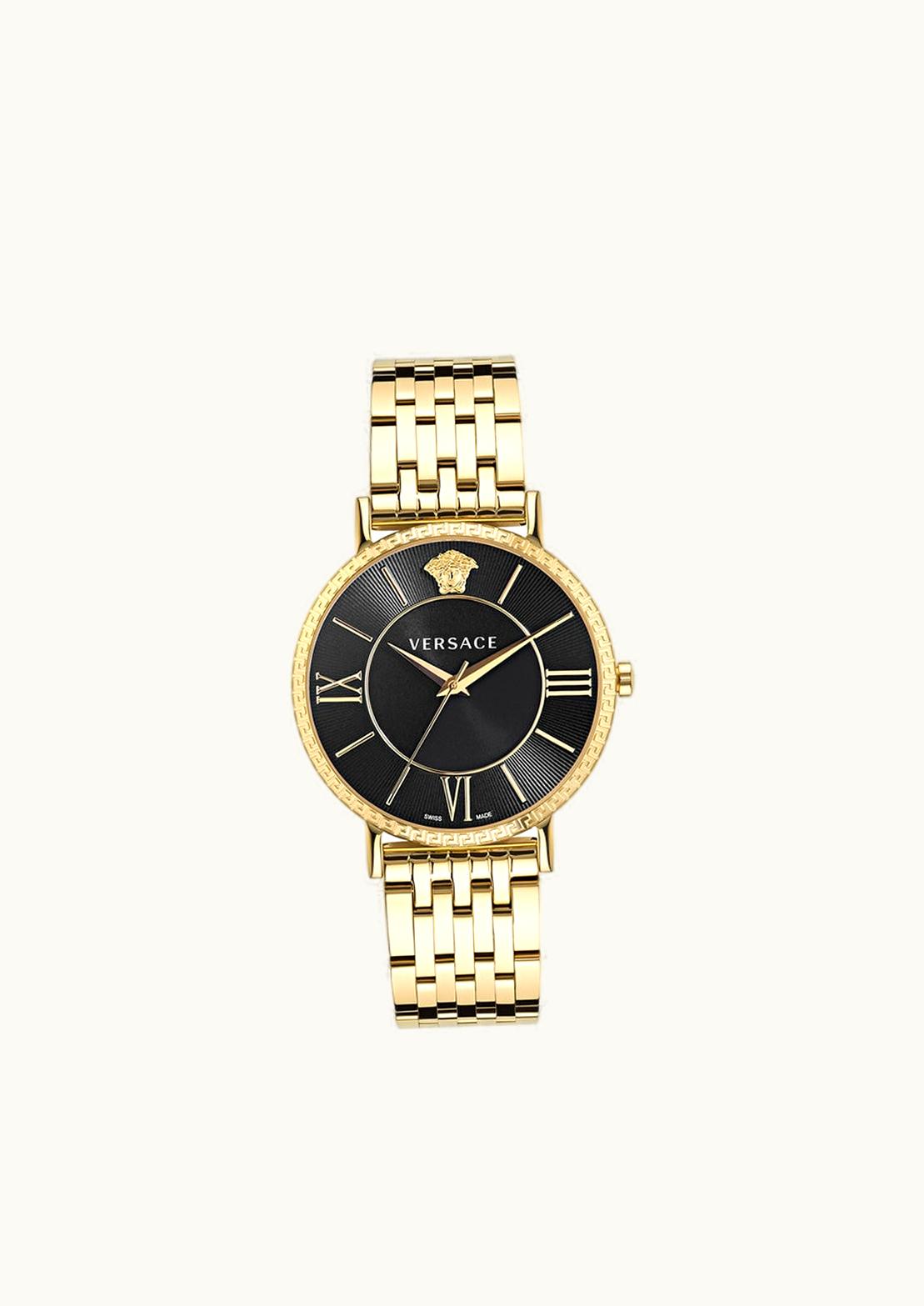 Versace Versace V-Eternal Watch Black, Gold