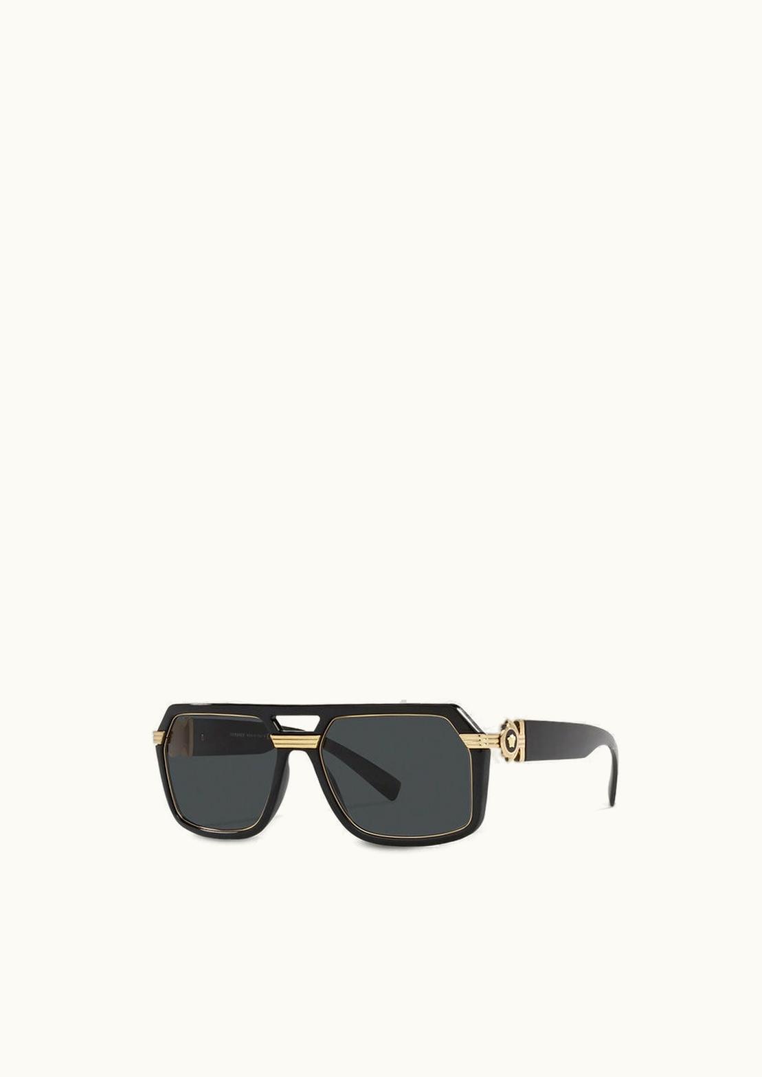 Versace Versace Vintage Icon Pilot Sunglasses Black