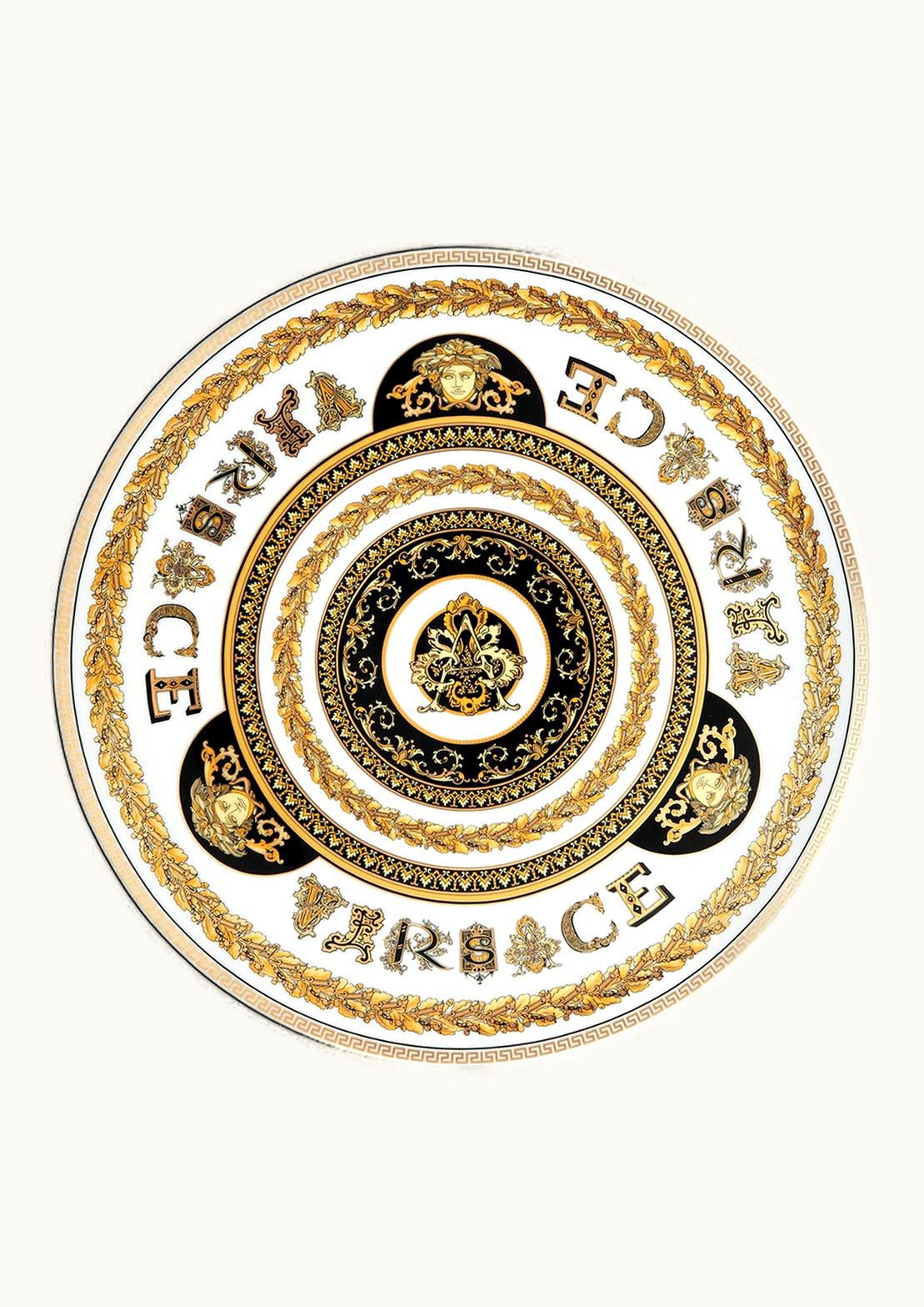 Versace Versace Virtus Alphabet A Charger Plate 33 CM Print