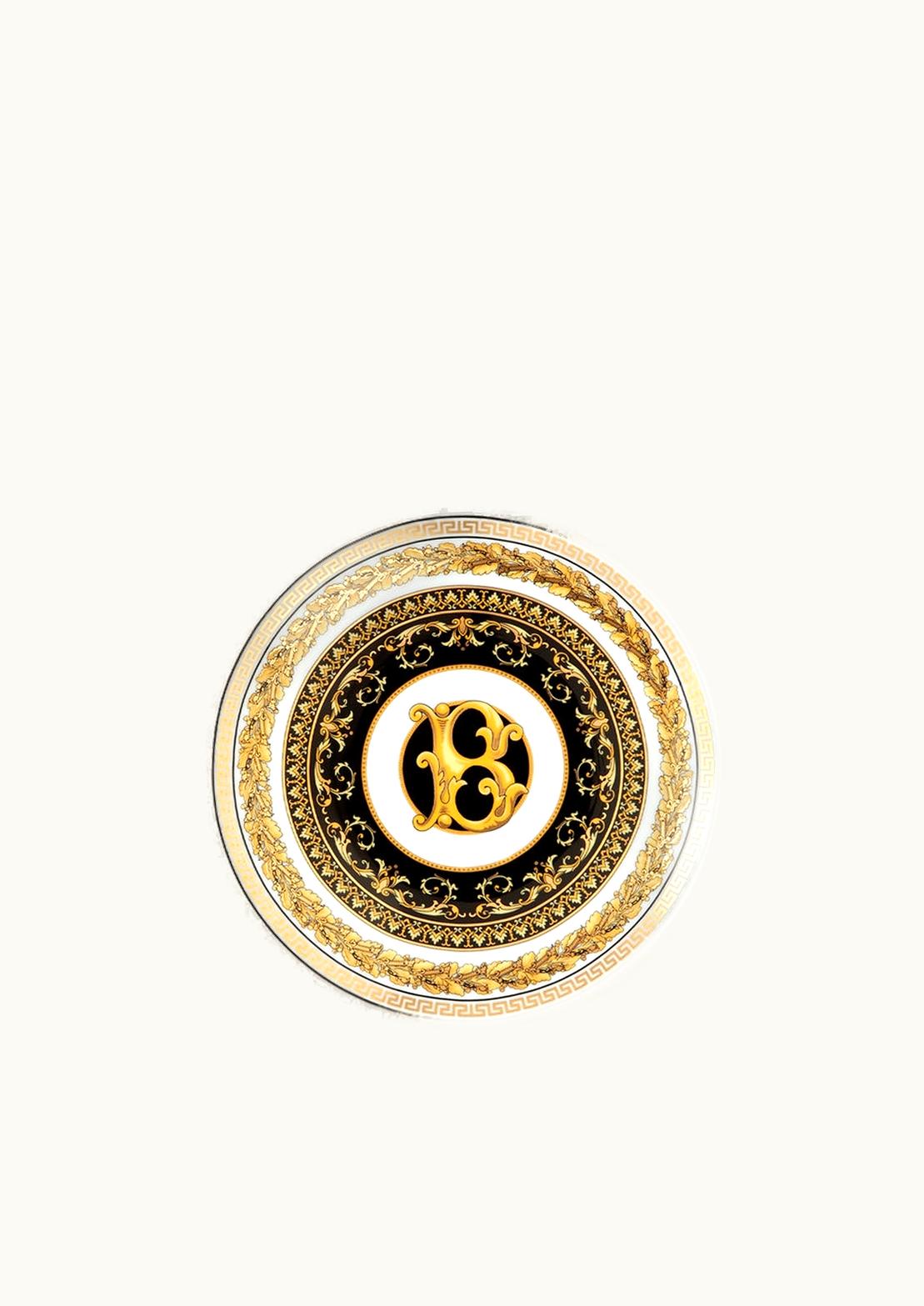 Versace Versace Virtus Alphabet B Plate 17 CM Print