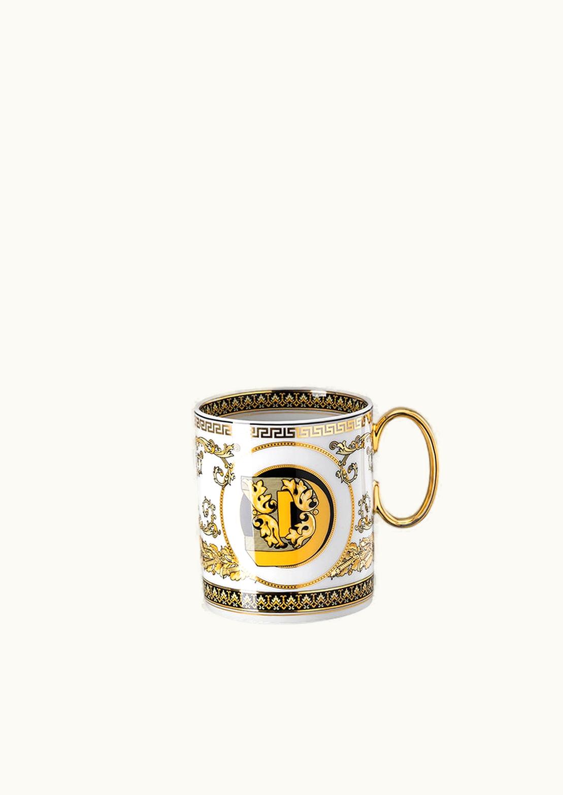 Versace Versace Virtus Alphabet D Mug Print