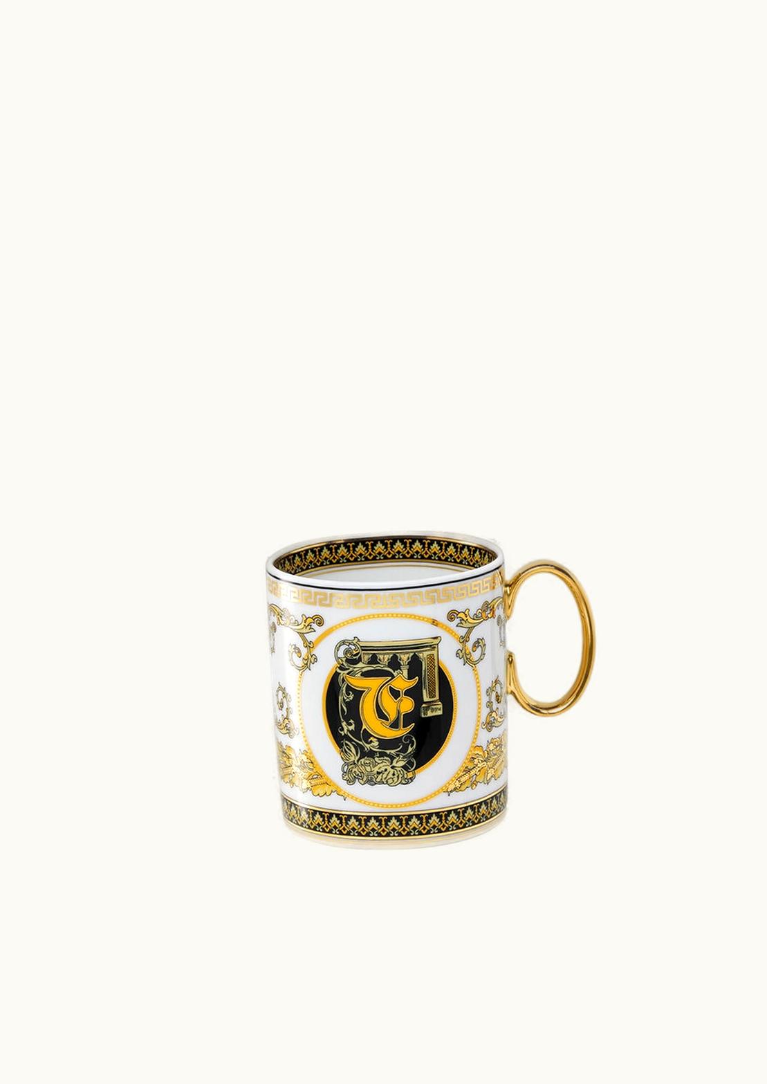 Versace Versace Virtus Alphabet F Mug Print