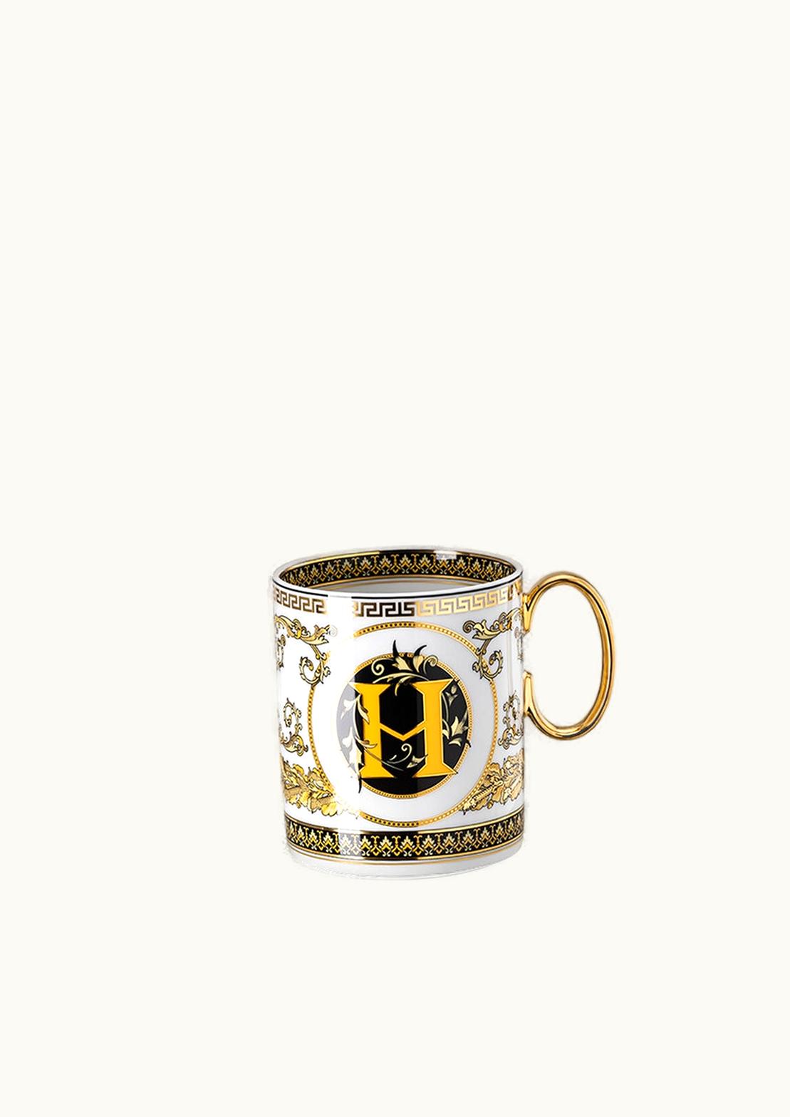 Versace Versace Virtus Alphabet H Mug Print