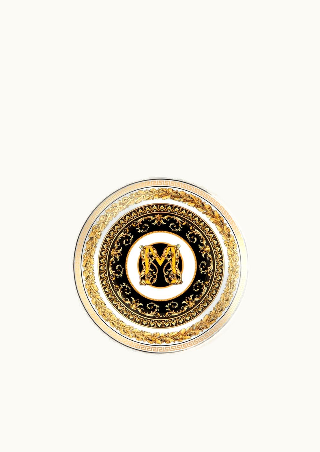 Versace Versace Virtus Alphabet M Plate 17 CM Print
