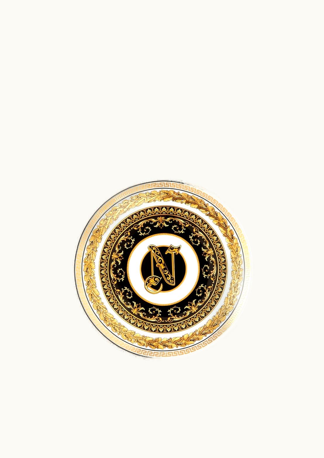 Versace Versace Virtus Alphabet N Plate 17 CM Print