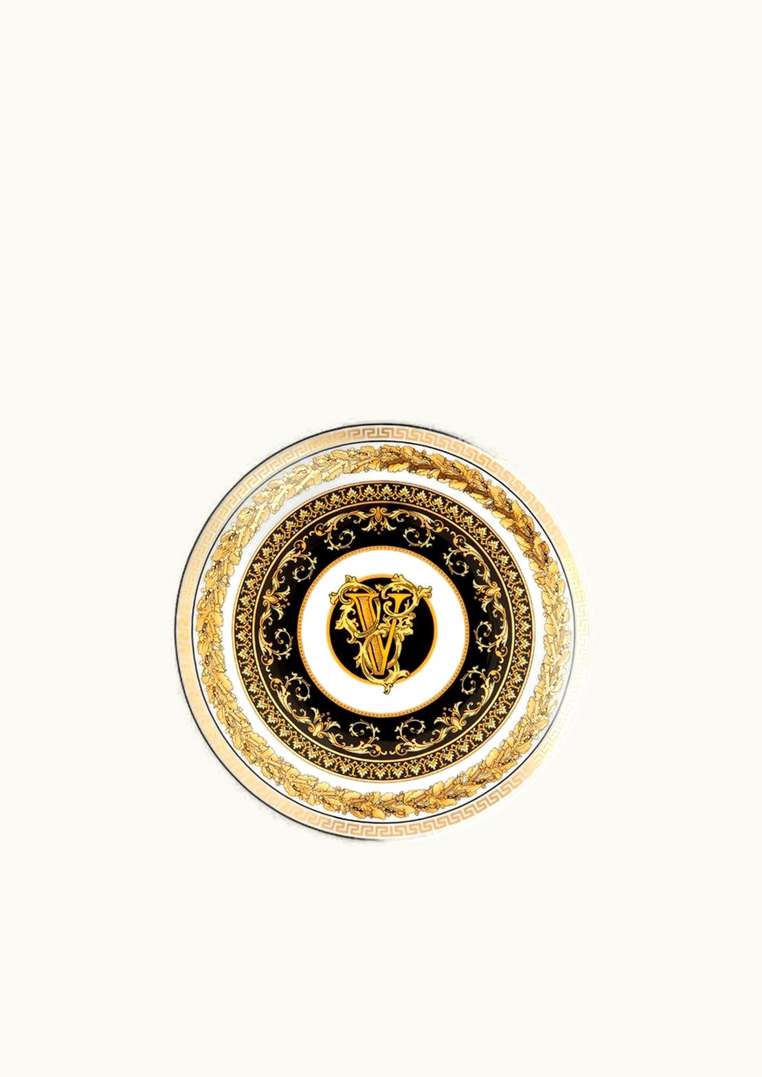 Versace Versace Virtus Alphabet V Plate 17 CM Print