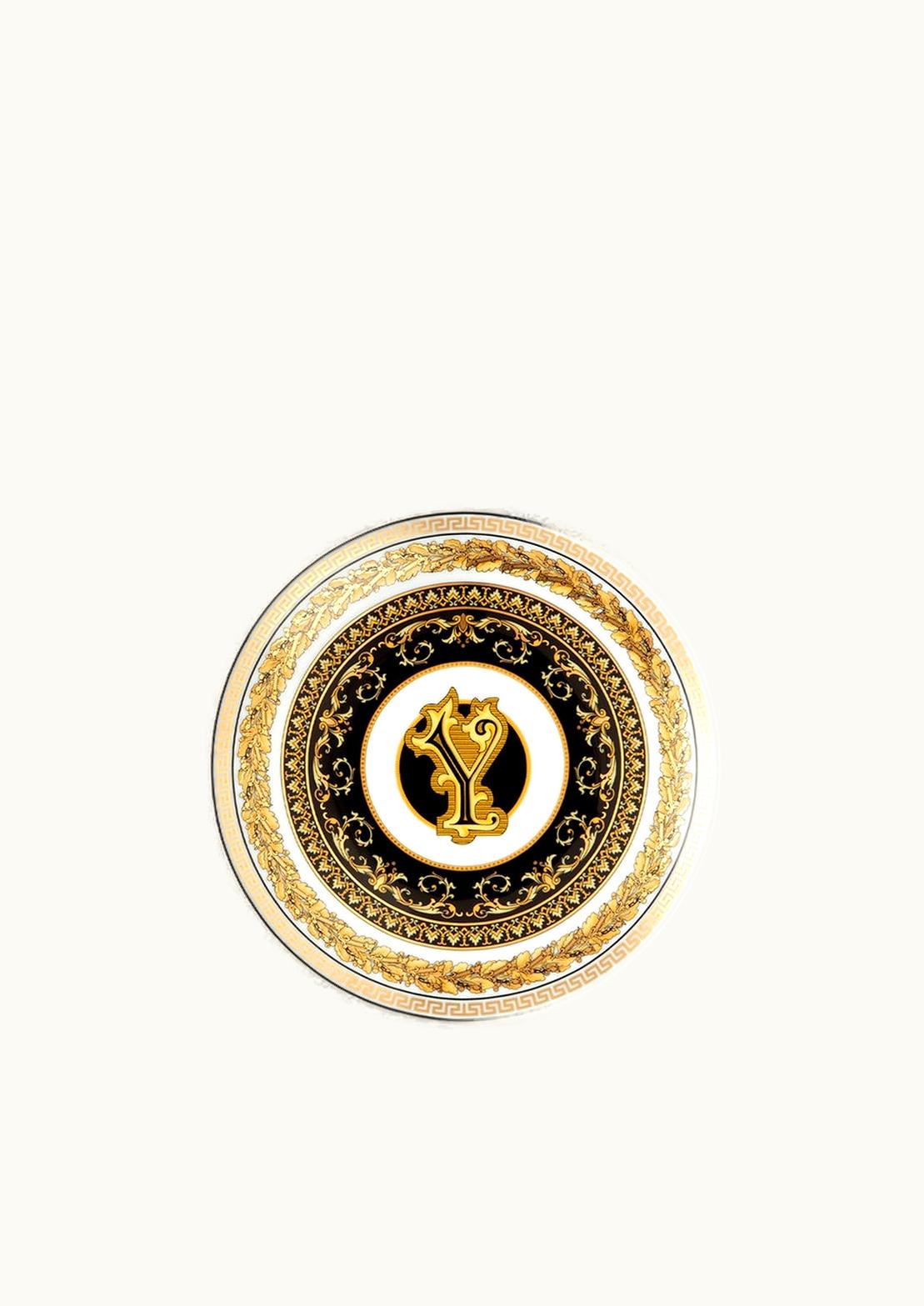 Versace Versace Virtus Alphabet Y Plate 17 CM Print