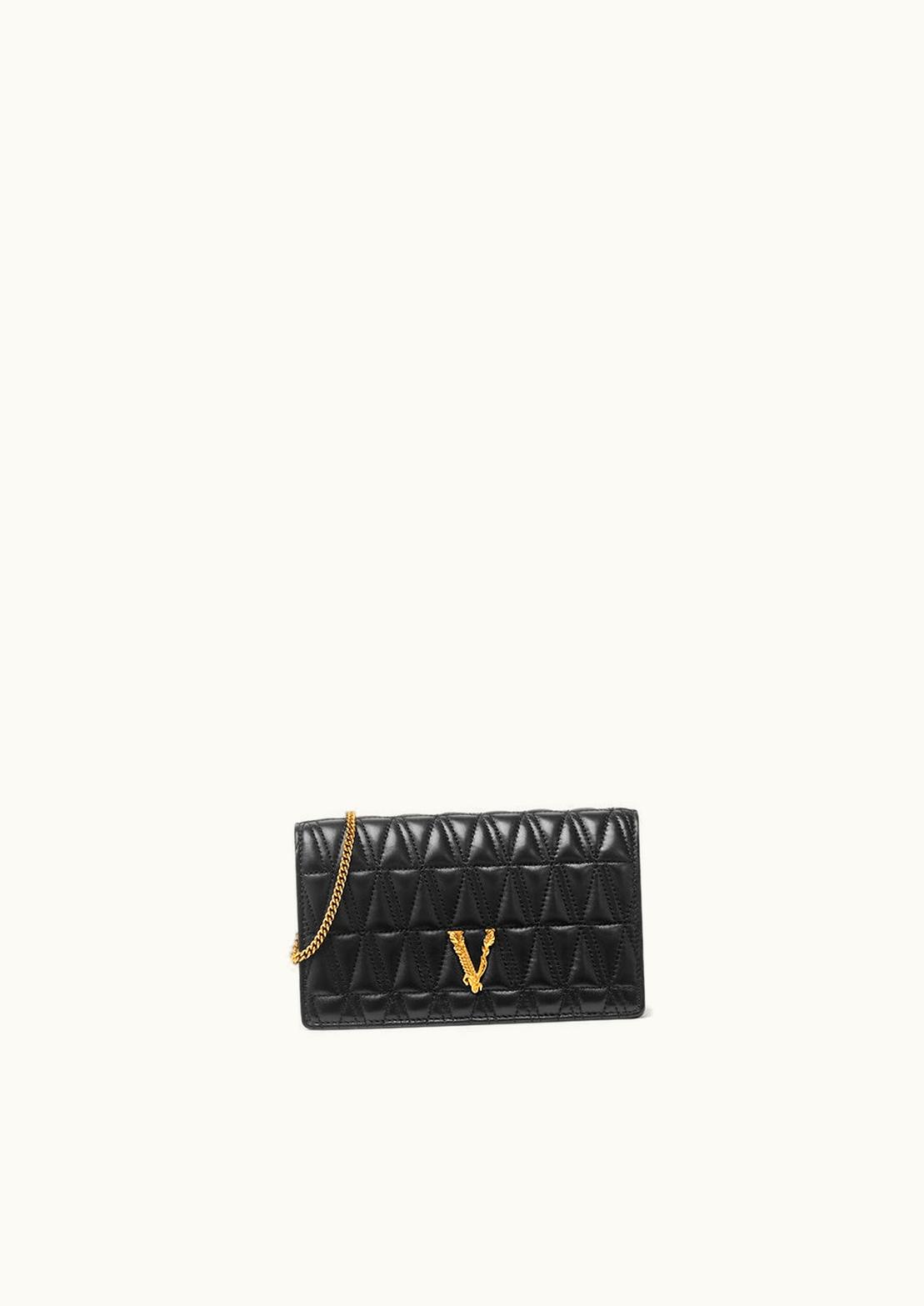 Versace Versace Virtus Clutch Black, Gold