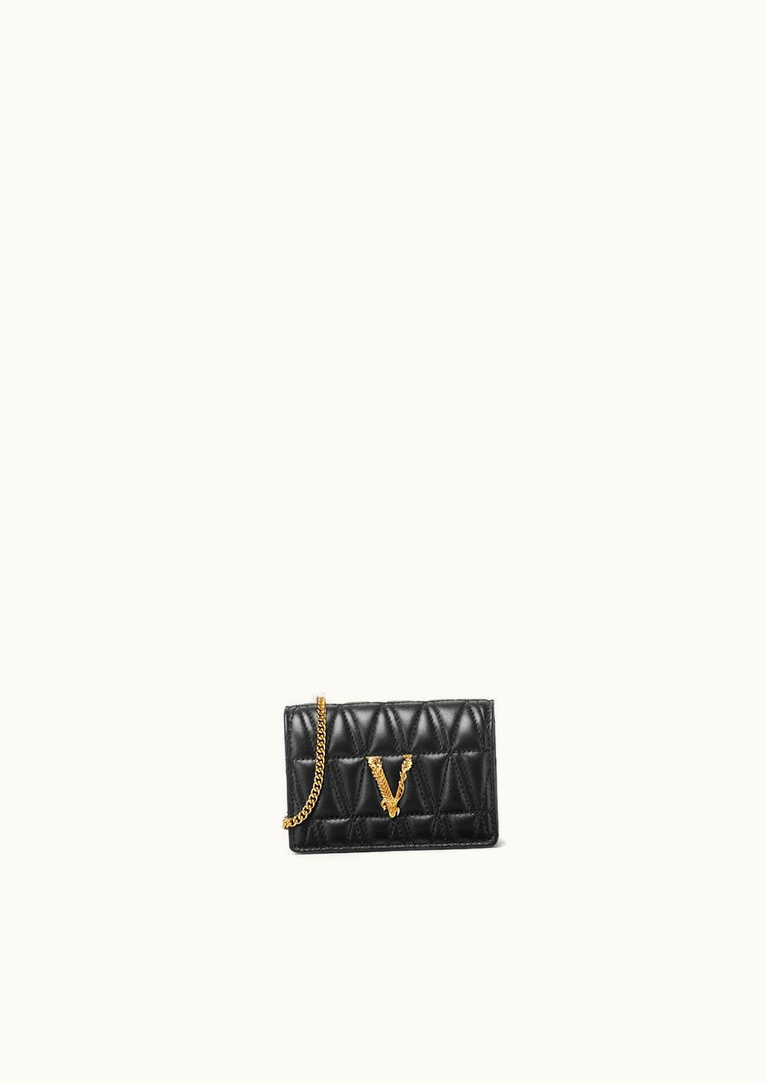 Versace Versace Virtus Micro Bag Black, Gold