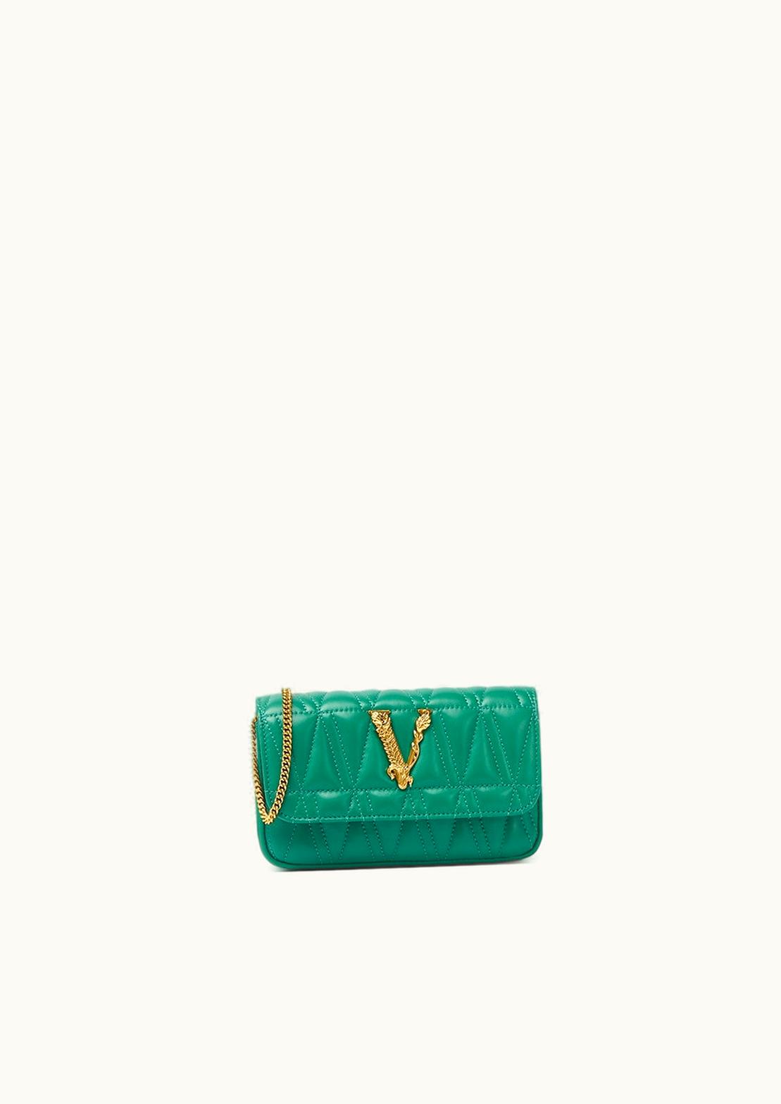Versace Versace Virtus Mini Bag Green