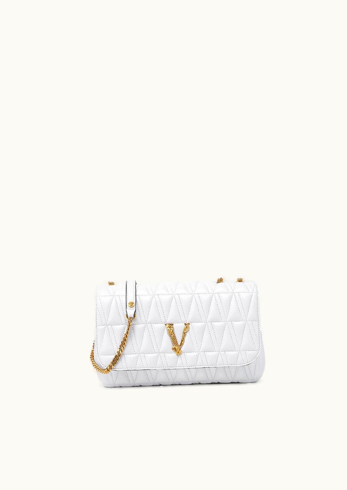Versace Versace Virtus Shoulder Bag White