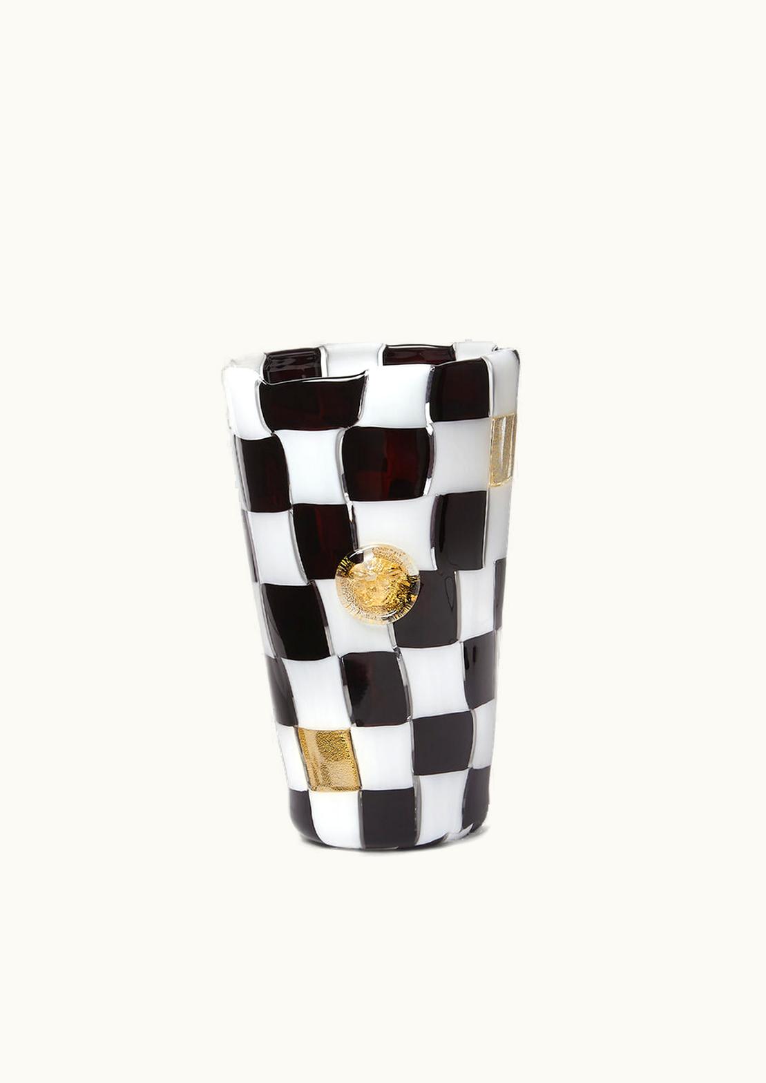 Versace Vvv Venini Versace Vase Black