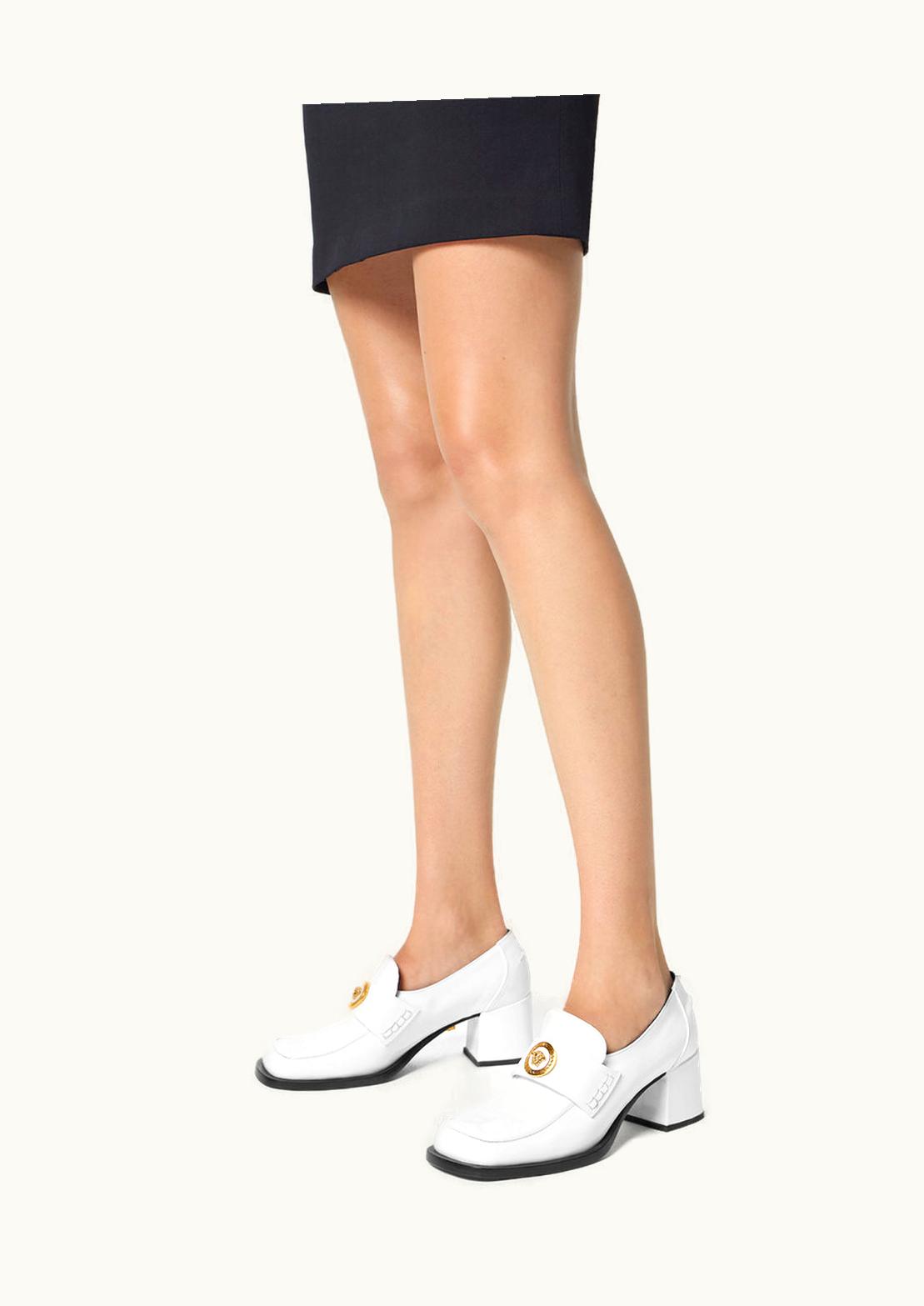 Versace Versace Alia Patent Loafer Pumps