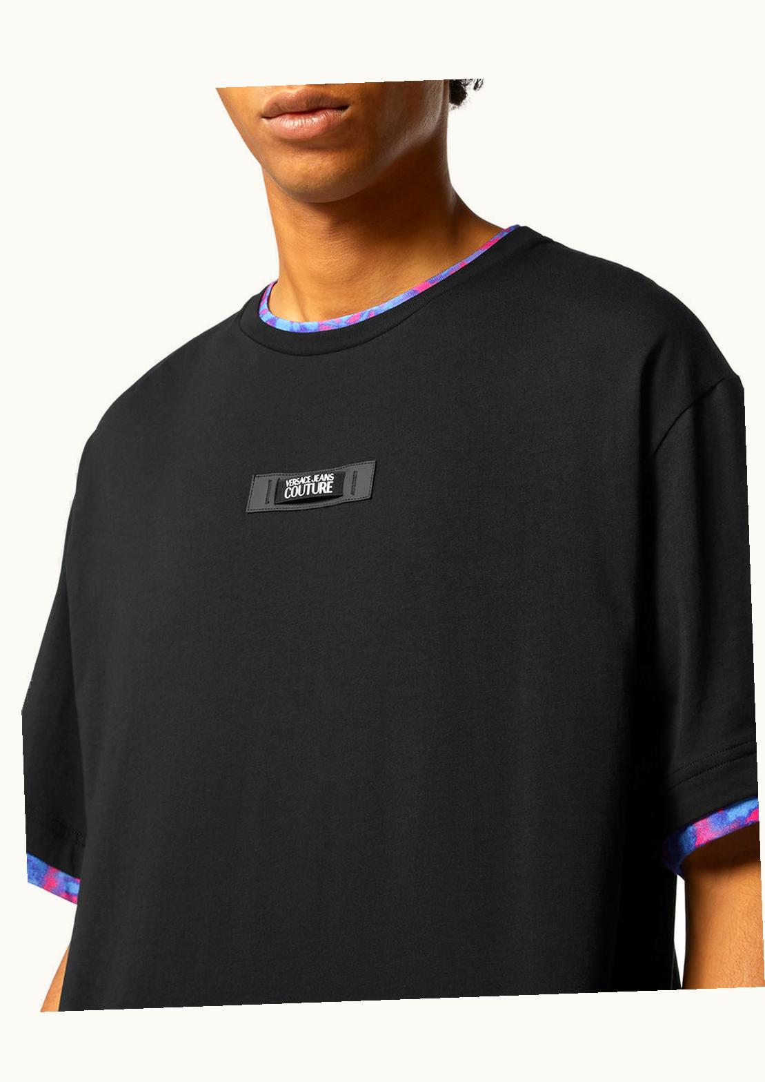 Versace Versace Animalier Logo T-Shirt Black, Print