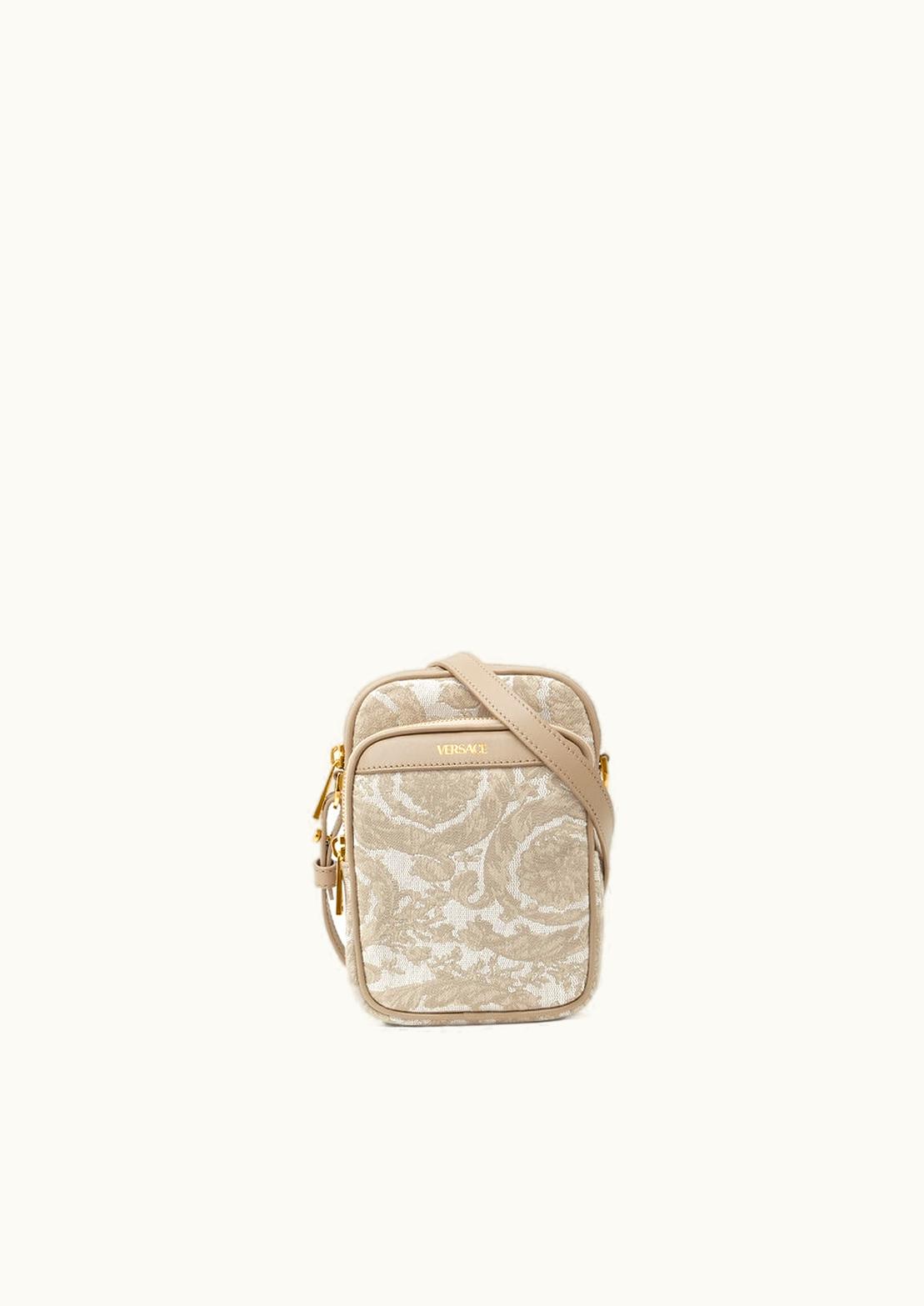 Versace Versace Barocco Athena Crossbody Bag Beige, Print