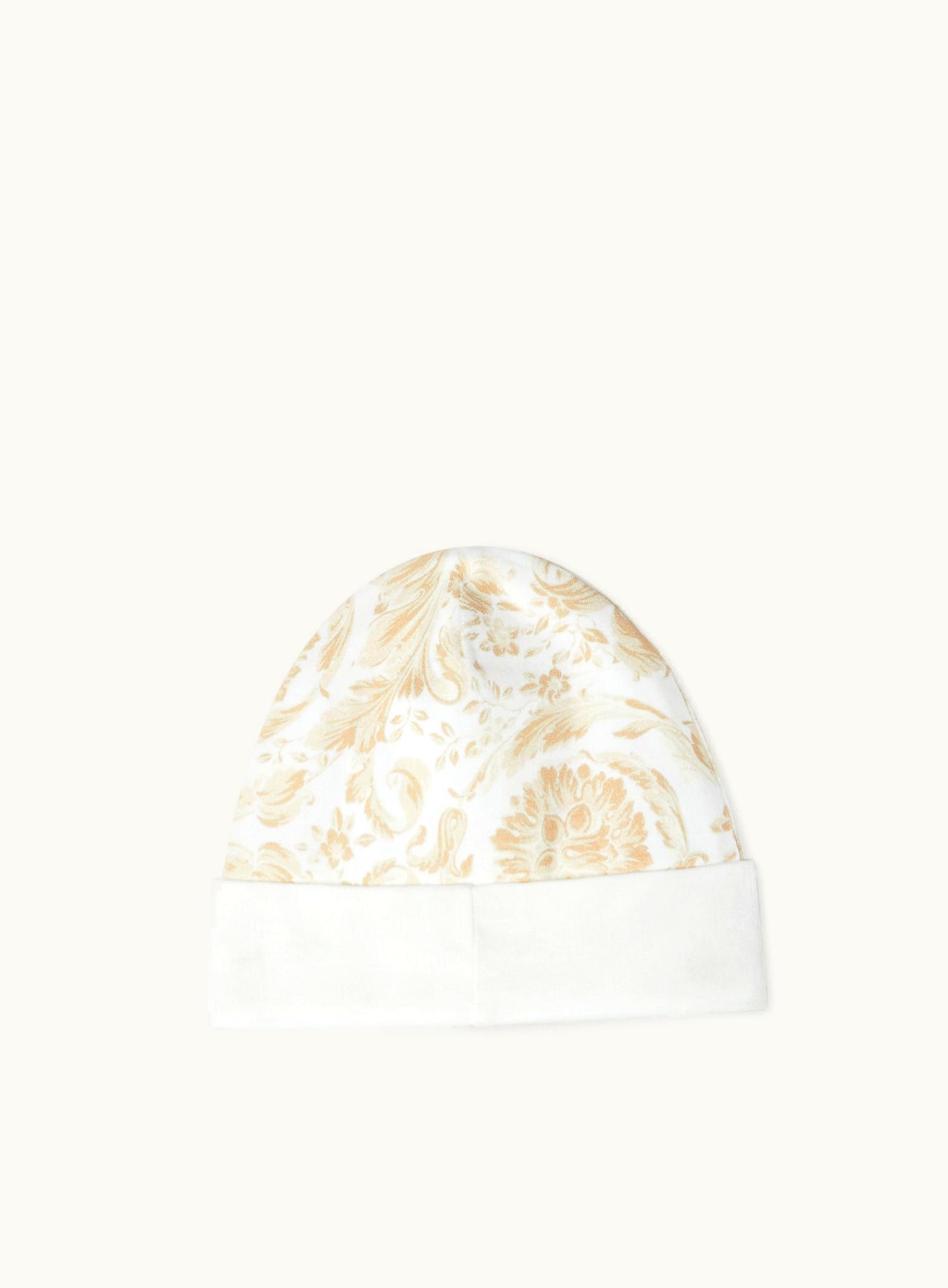 Versace Versace Barocco Baby Cap Beige