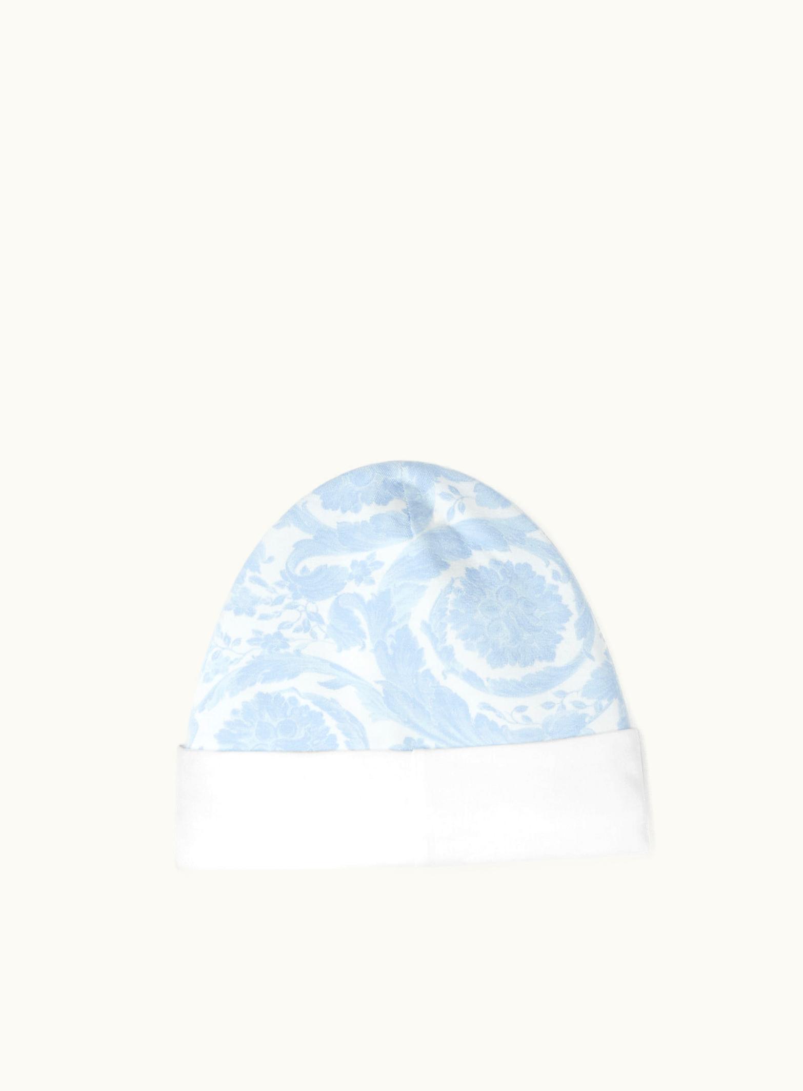 Versace Versace Barocco Baby Cap Blue
