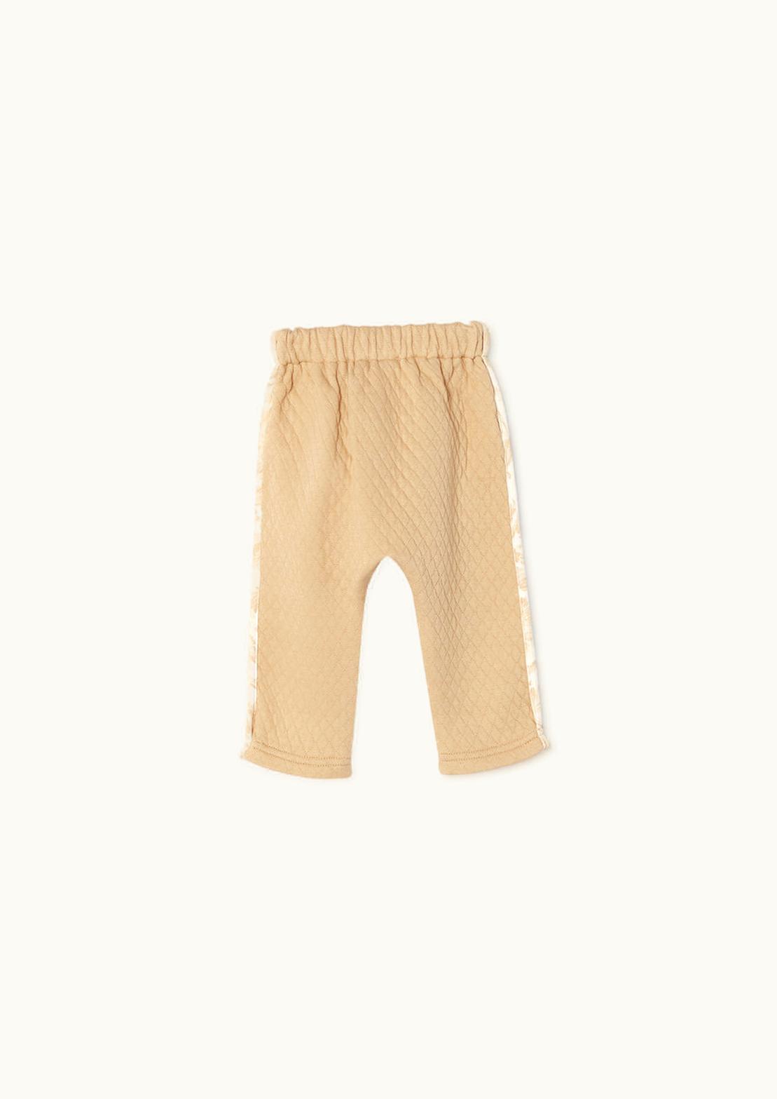 Versace Versace Barocco Baby Quilted Trousers Beige