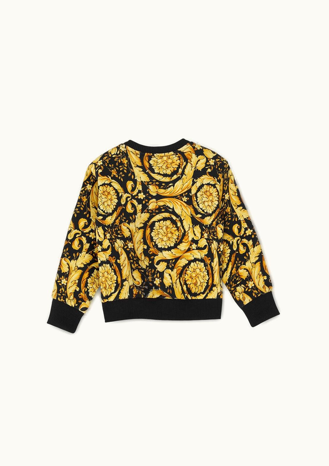 Versace Versace Barocco Baby Sweatshirt Black, Print
