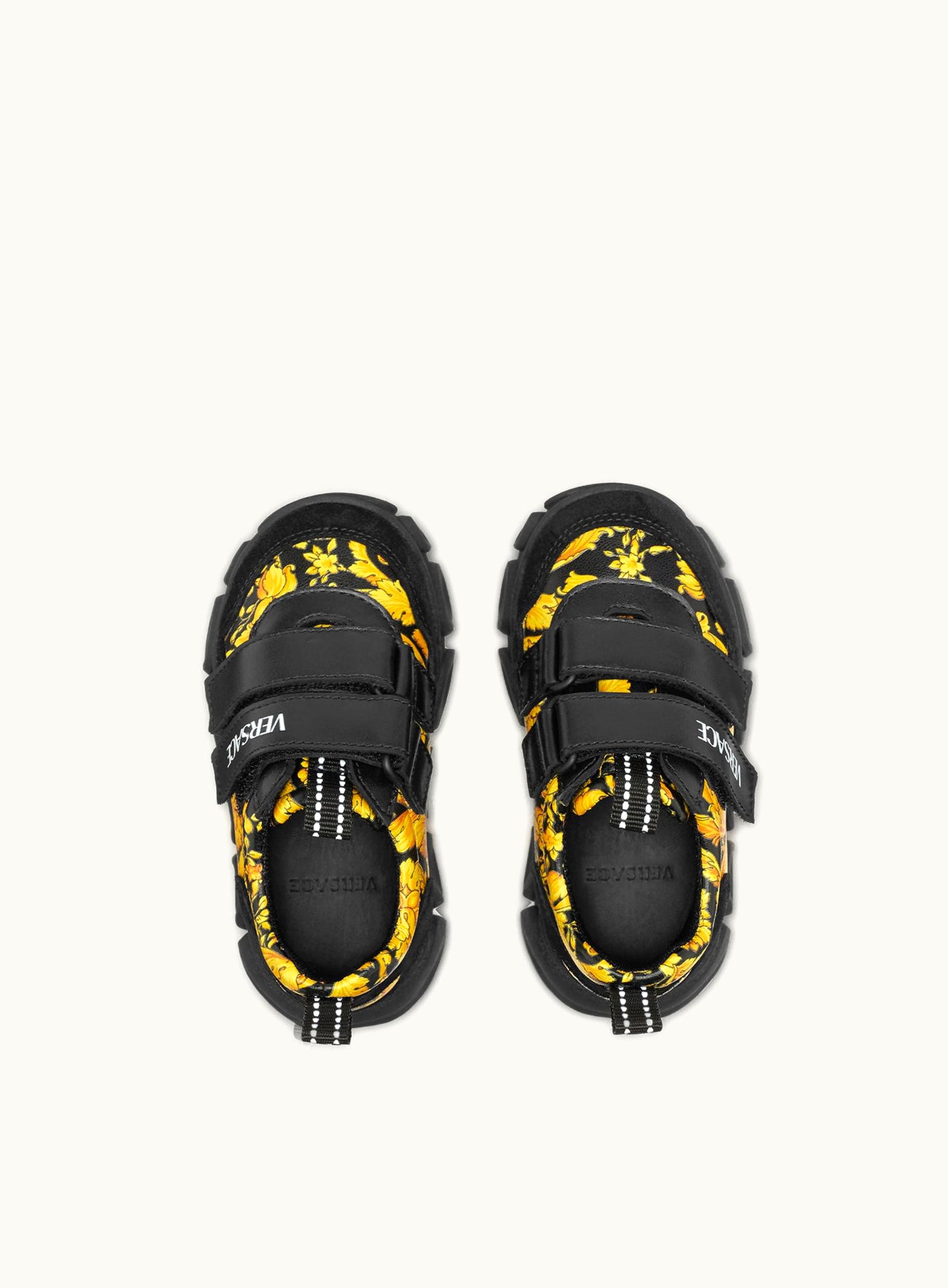 Versace Versace Barocco Kids Trainers Black