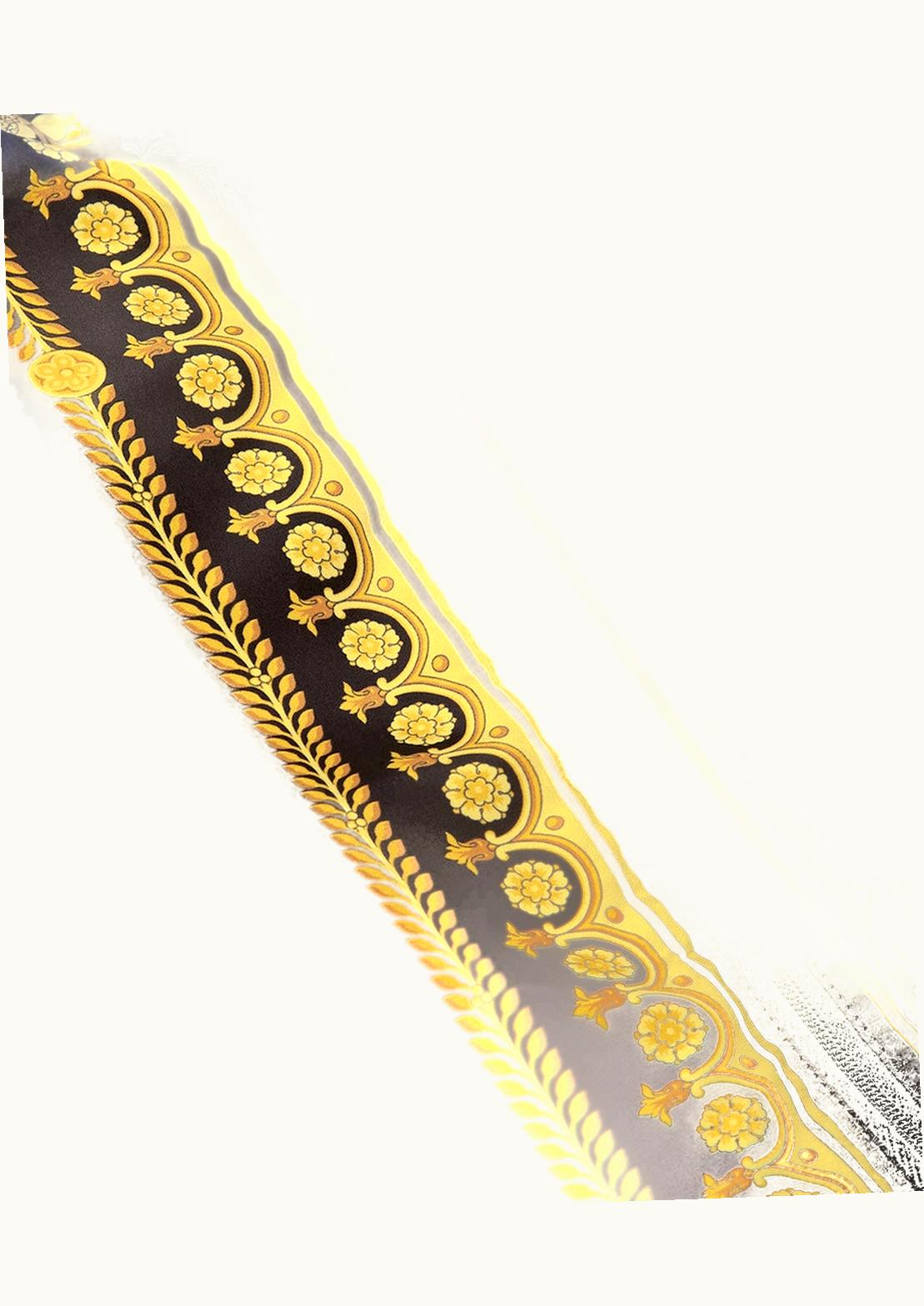 Versace Versace Barocco Baby Windbreaker Jacket Black, Print