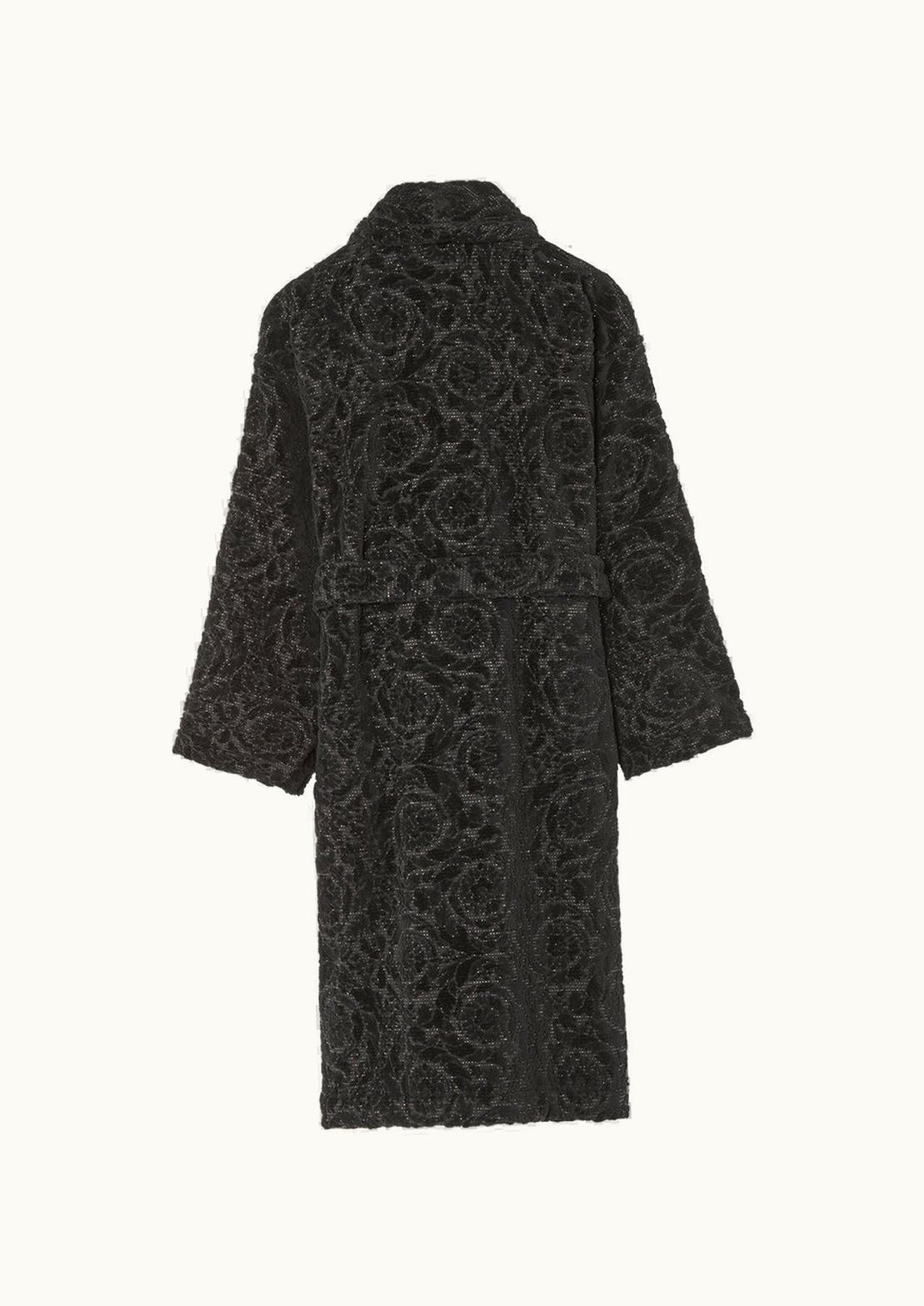 Versace Versace Barocco Luxe Bathrobe Gray