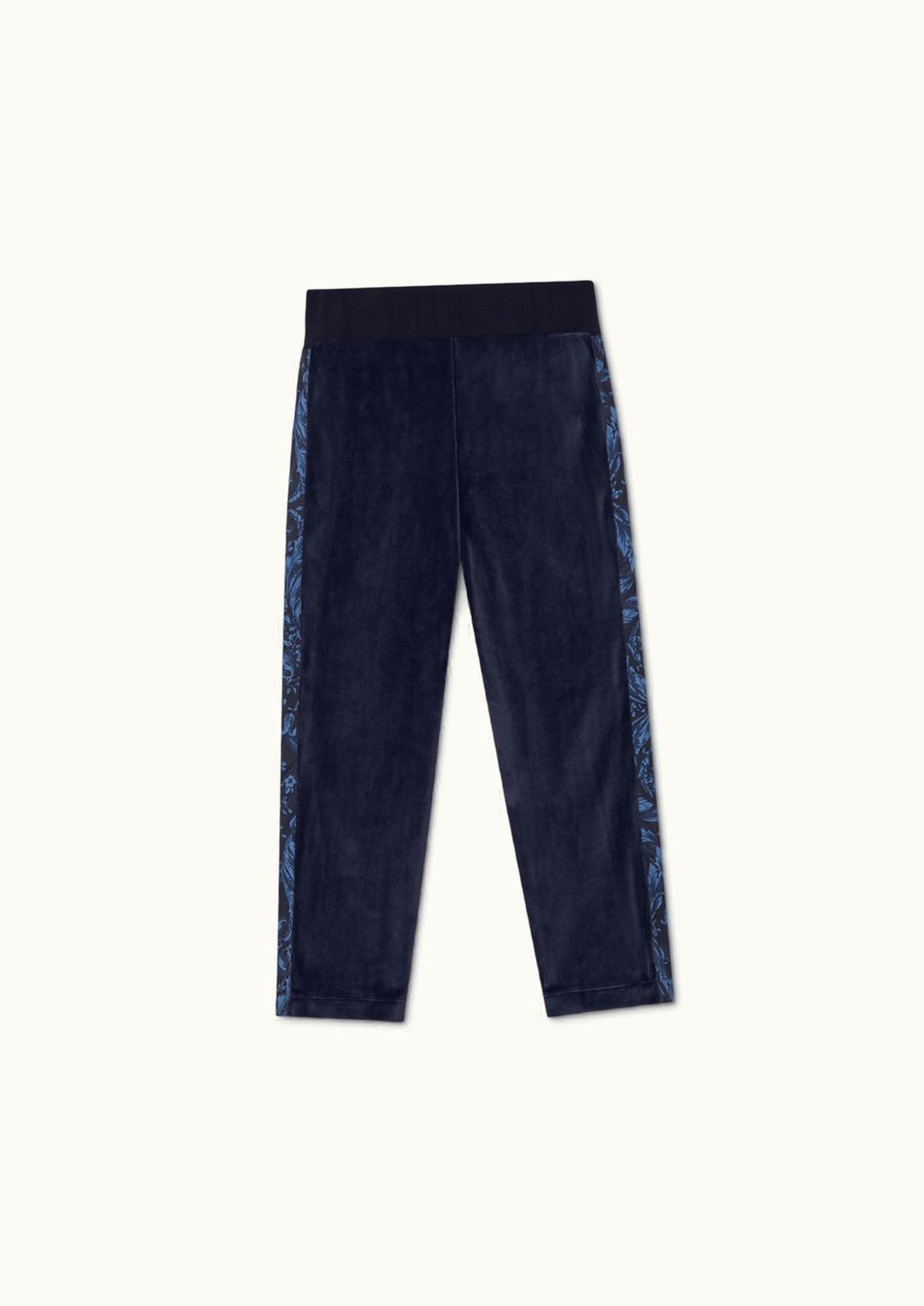 Versace Versace Barocco Kids Velvet Sweatpants