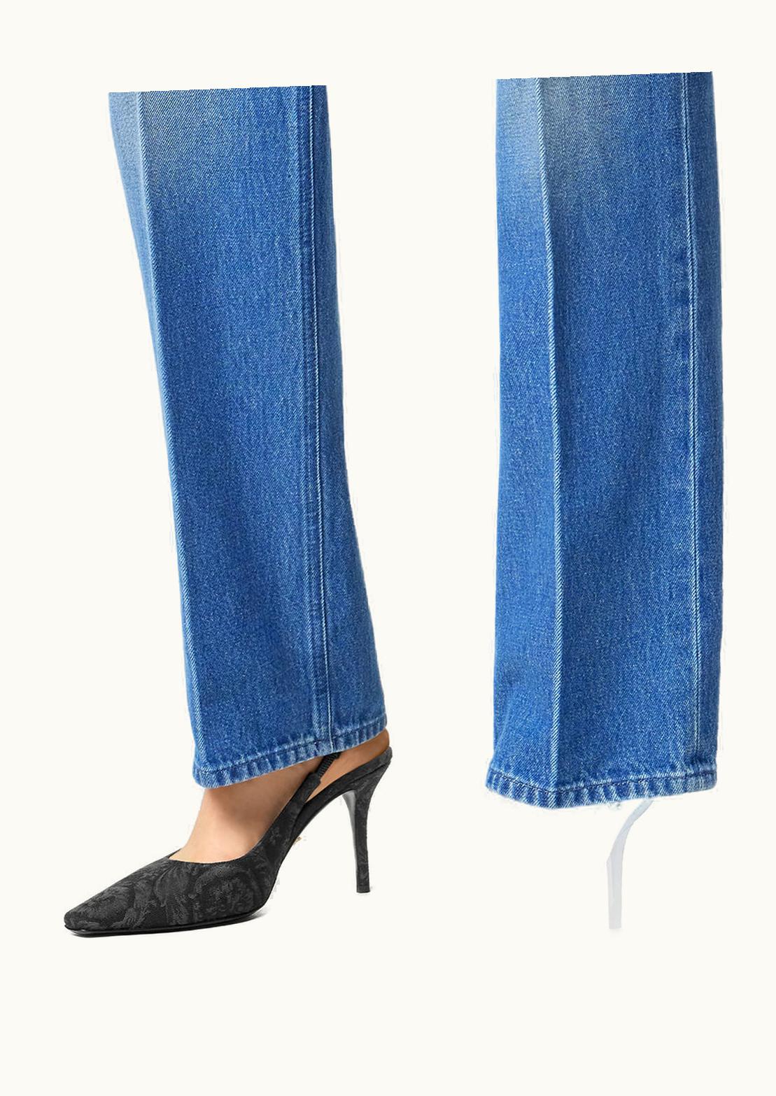 Versace Versace Barocco Medusa '95 Mid Slingback Pumps Black, Gold