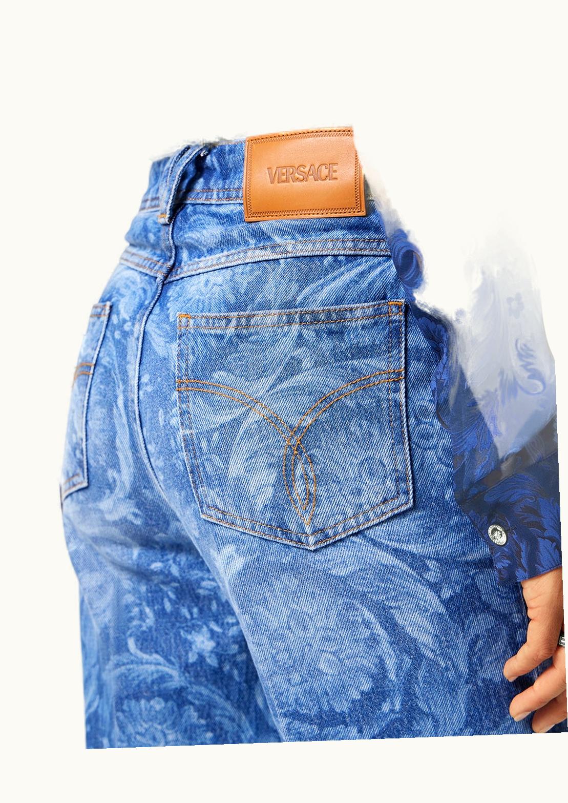 Versace Versace Barocco Regular Fit Jeans