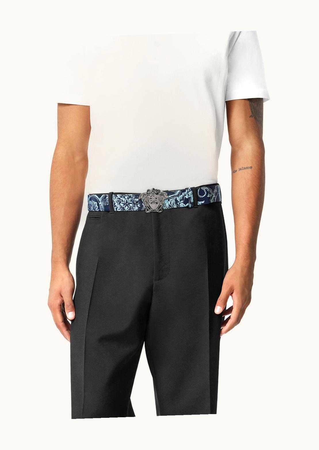 Versace Versace Barocco Stencil La Medusa Belt