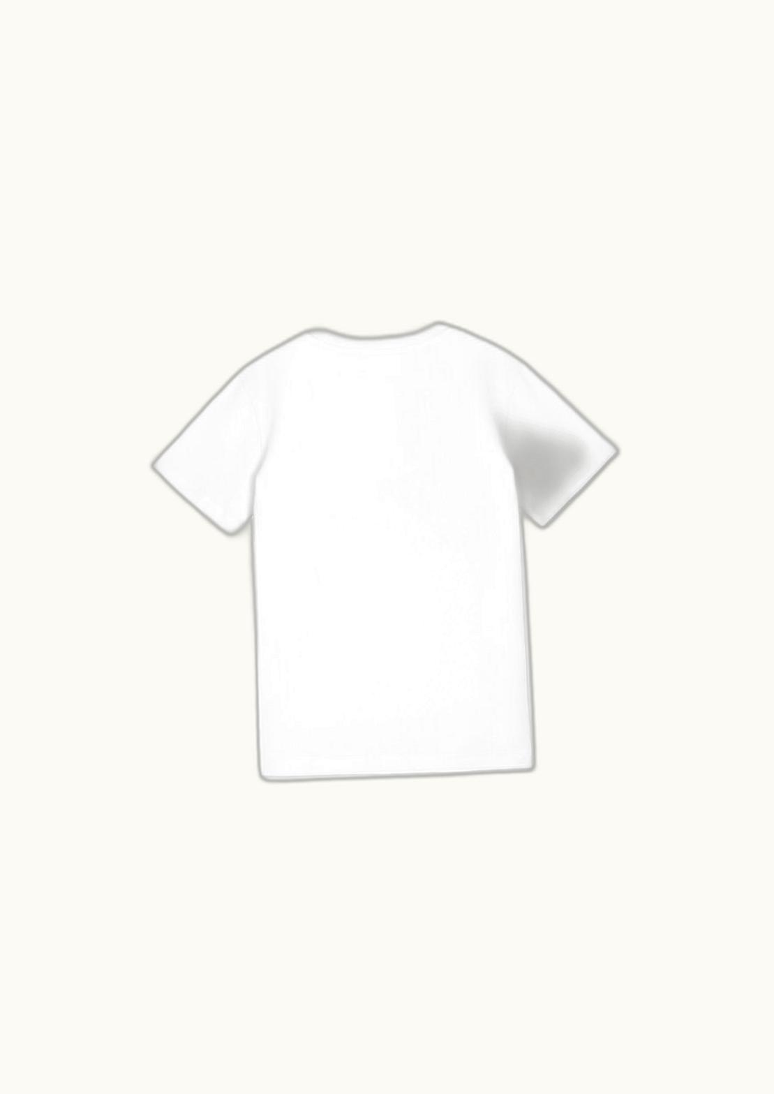 Versace Versace Barocco Wave Crest Logo Kids T-Shirt