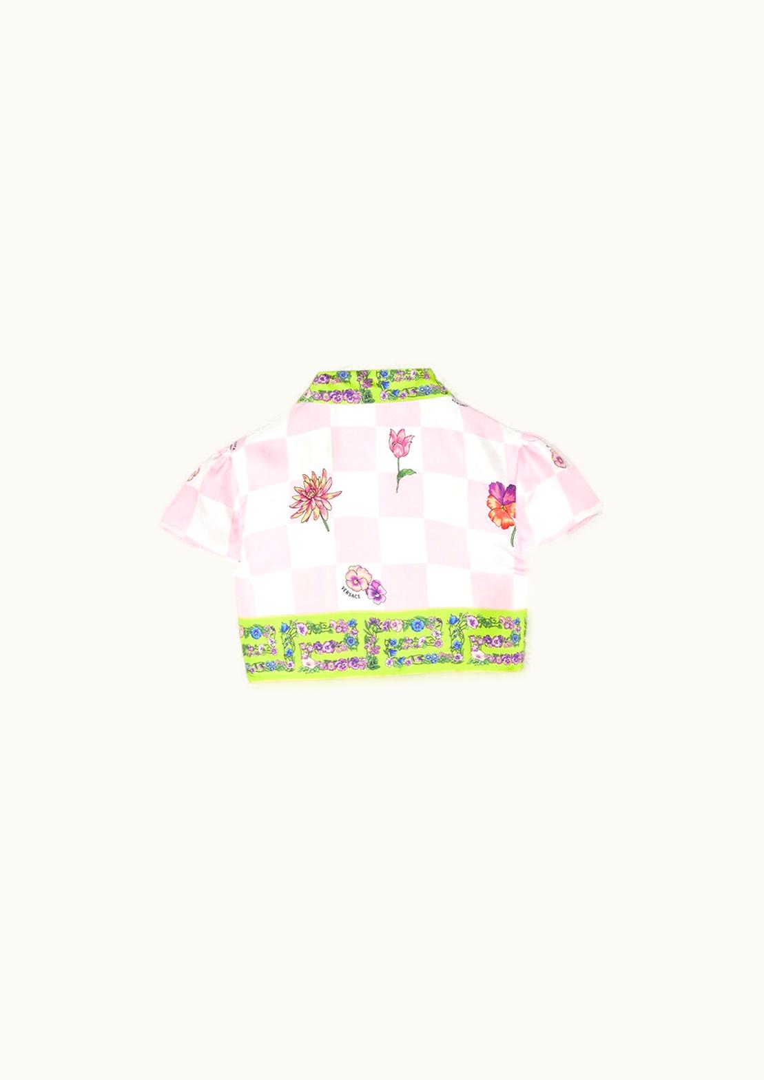 Versace Versace Blossom Kids Shirt Multicolor
