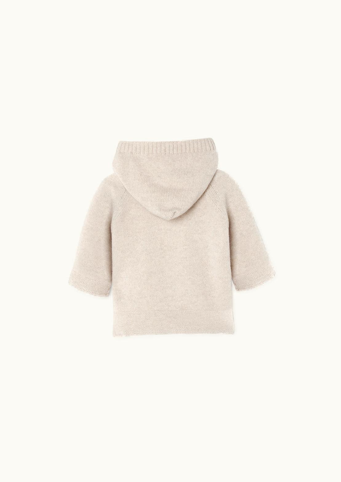 Versace Versace Cashmere Knit Baby Jacket Beige