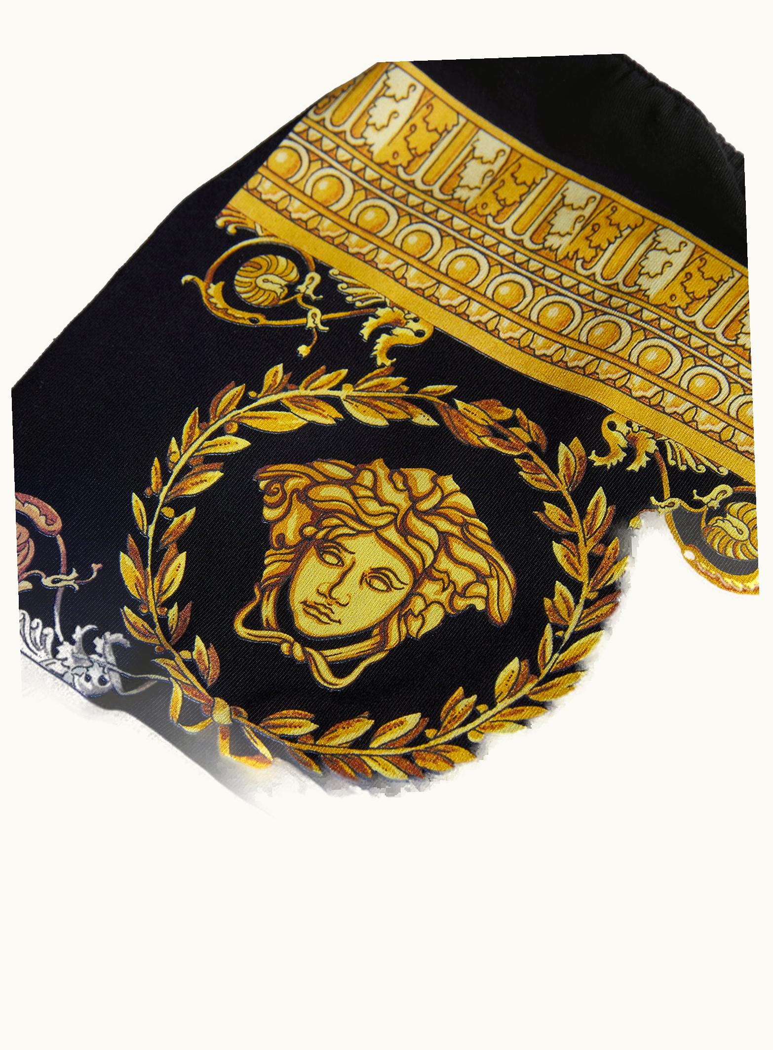 Versace Versace Crete De Fleur Print Dog T-Shirt Print